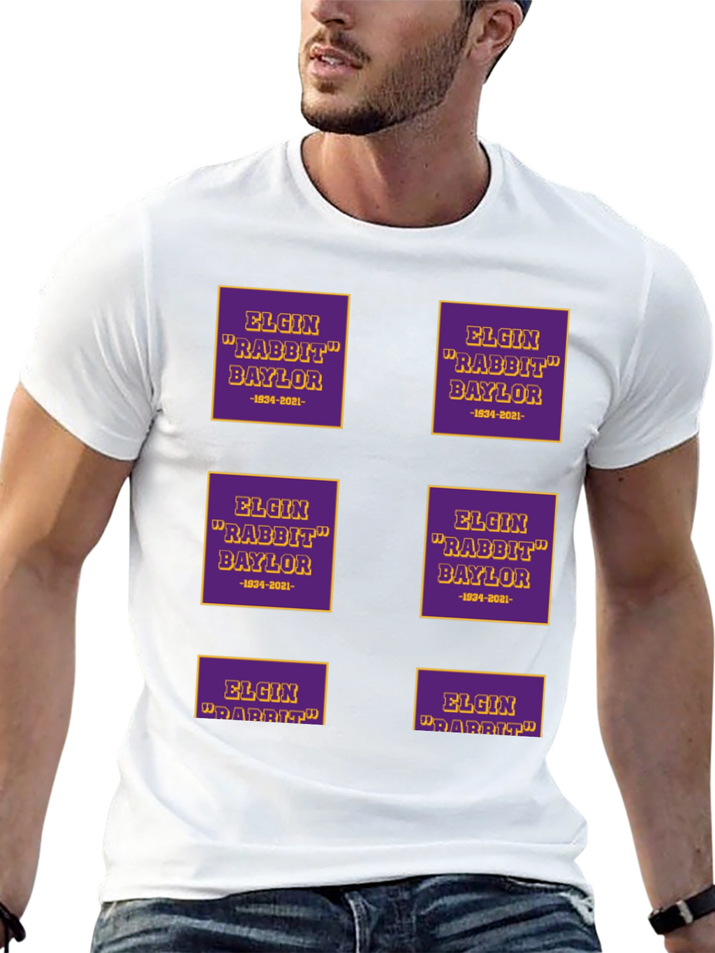 Elgin Baylor Tribute T-Shirt