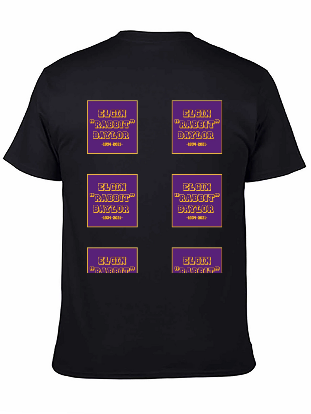 Elgin Baylor Tribute T-Shirt