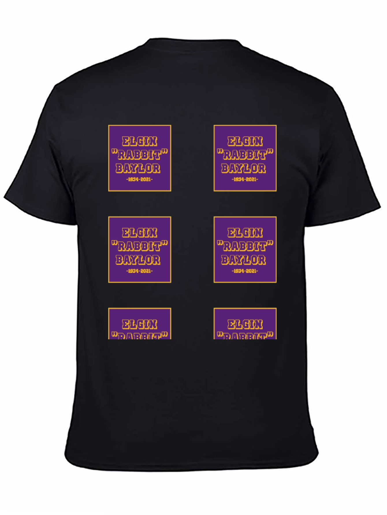 Elgin Baylor Tribute T-Shirt