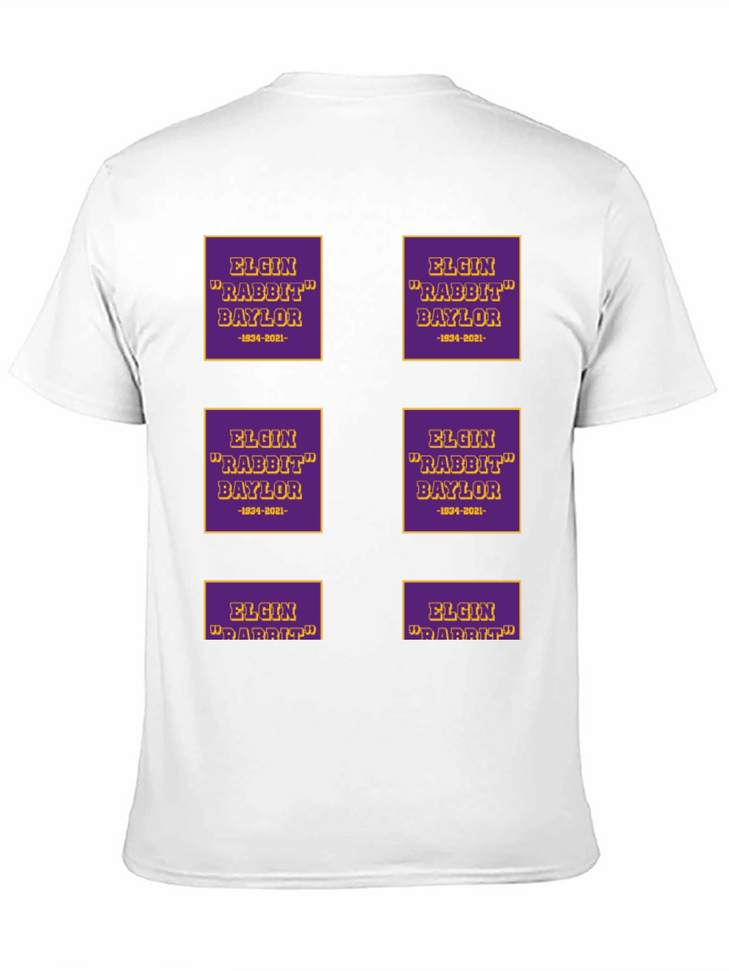 Elgin Baylor Tribute T-Shirt