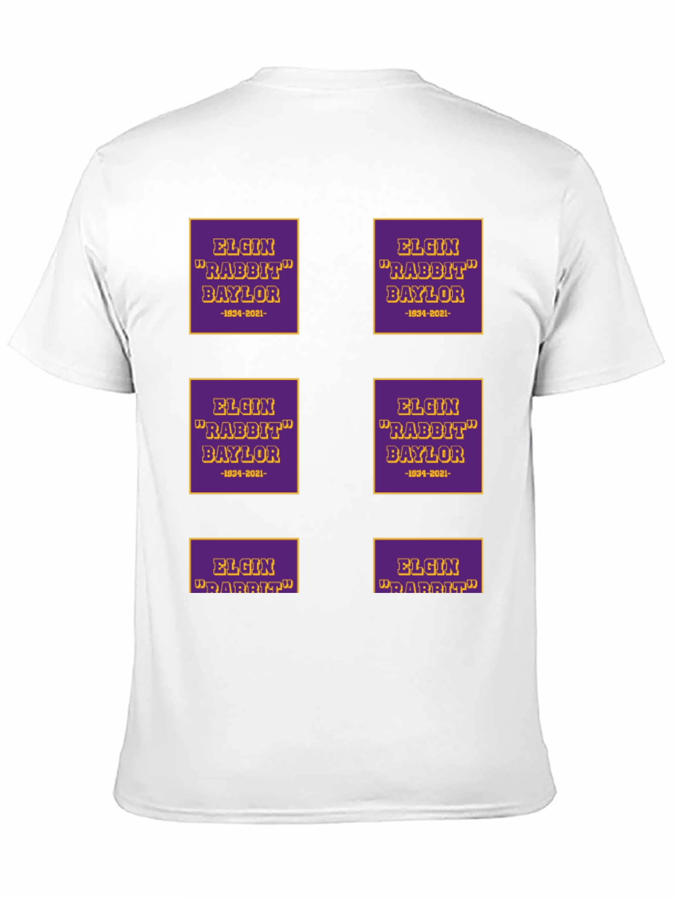 Elgin Baylor Tribute T-Shirt