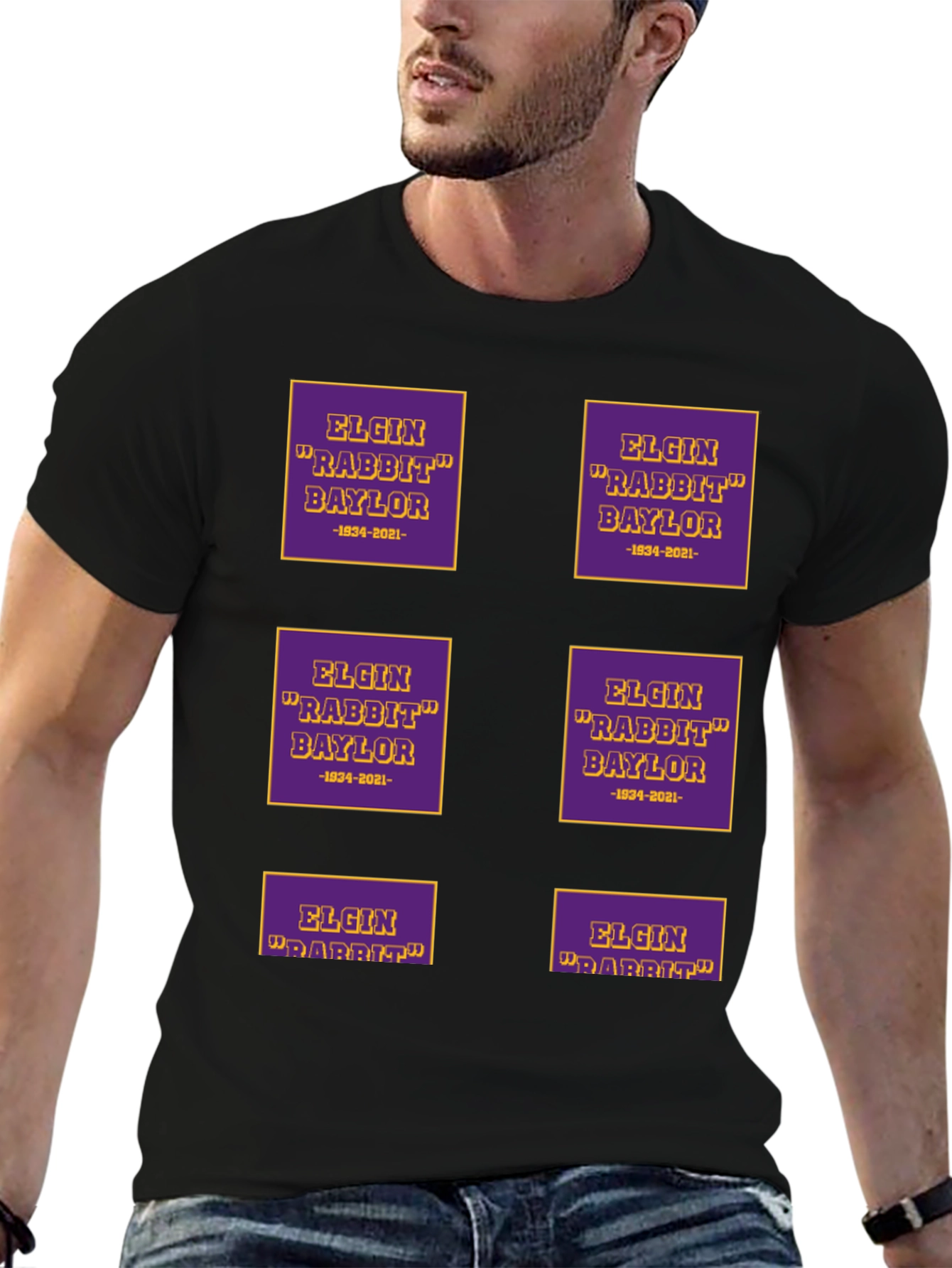 Elgin Baylor Tribute T-Shirt