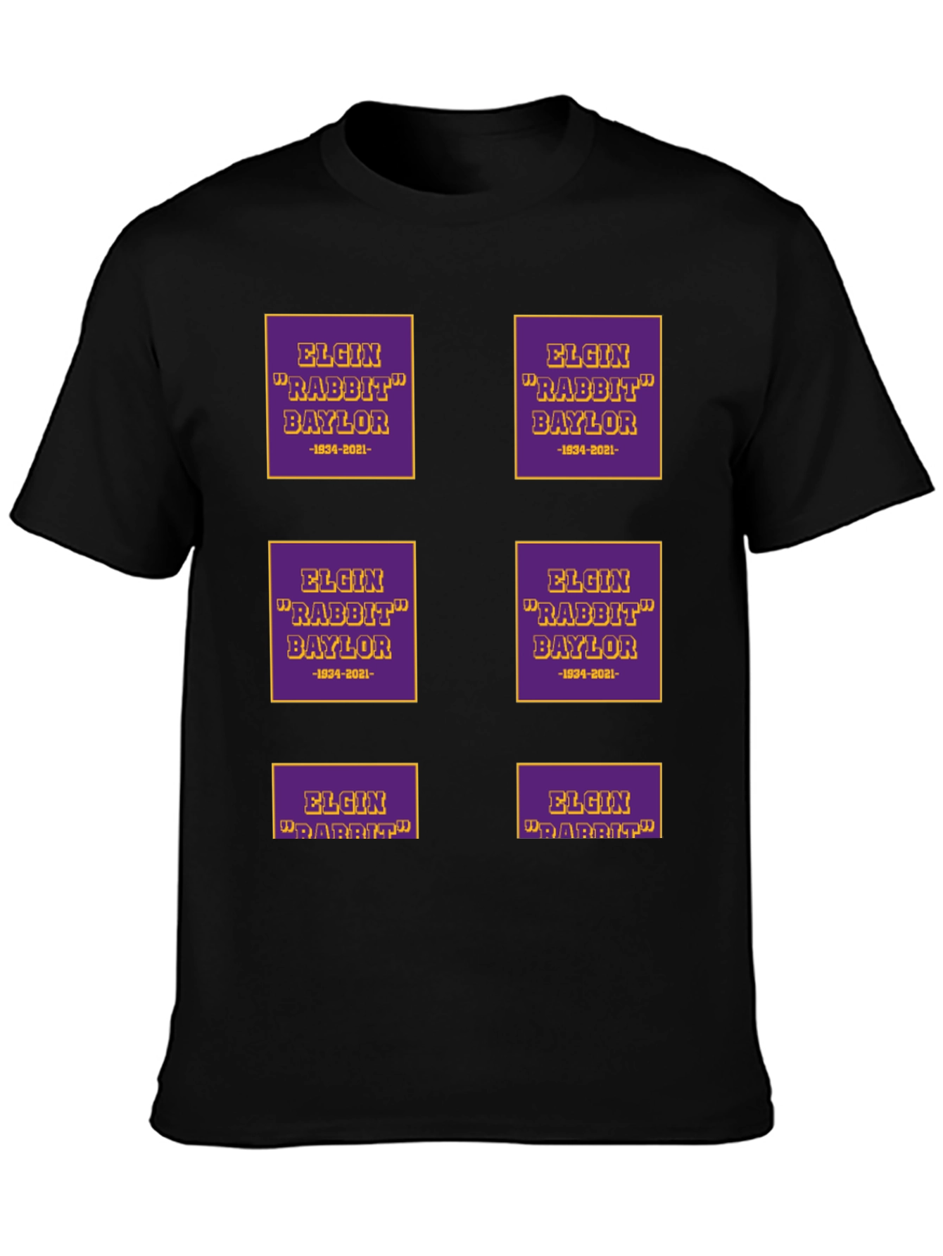 Elgin Baylor Tribute T-Shirt