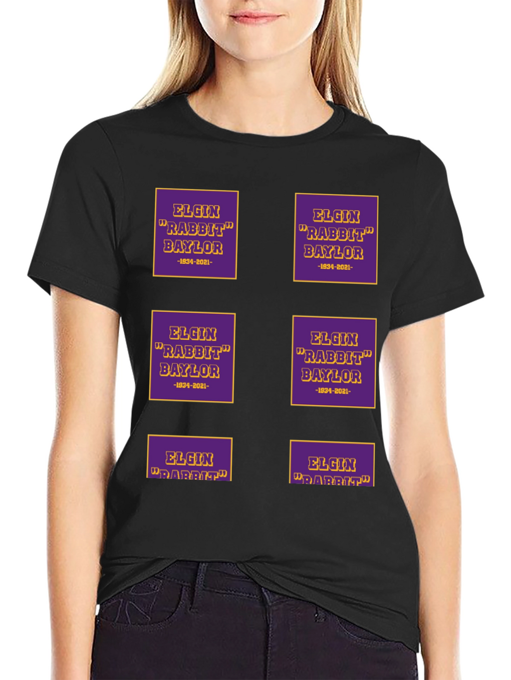 Elgin Baylor Tribute T-Shirt