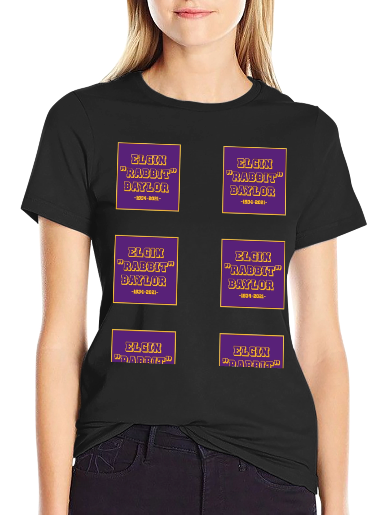 Elgin Baylor Tribute T-Shirt
