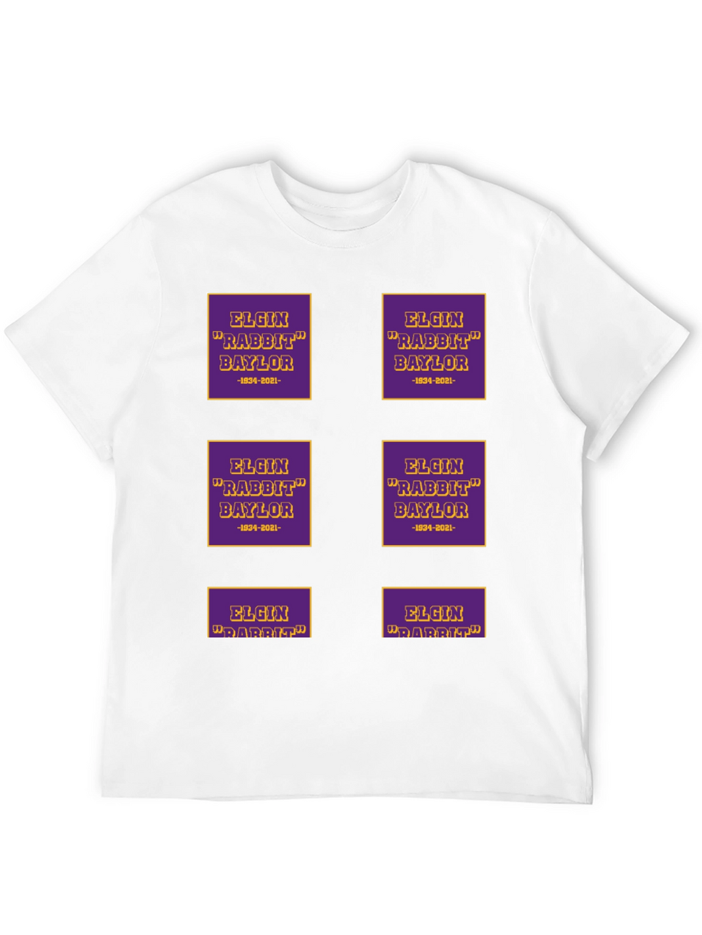 Elgin Baylor Tribute T-Shirt