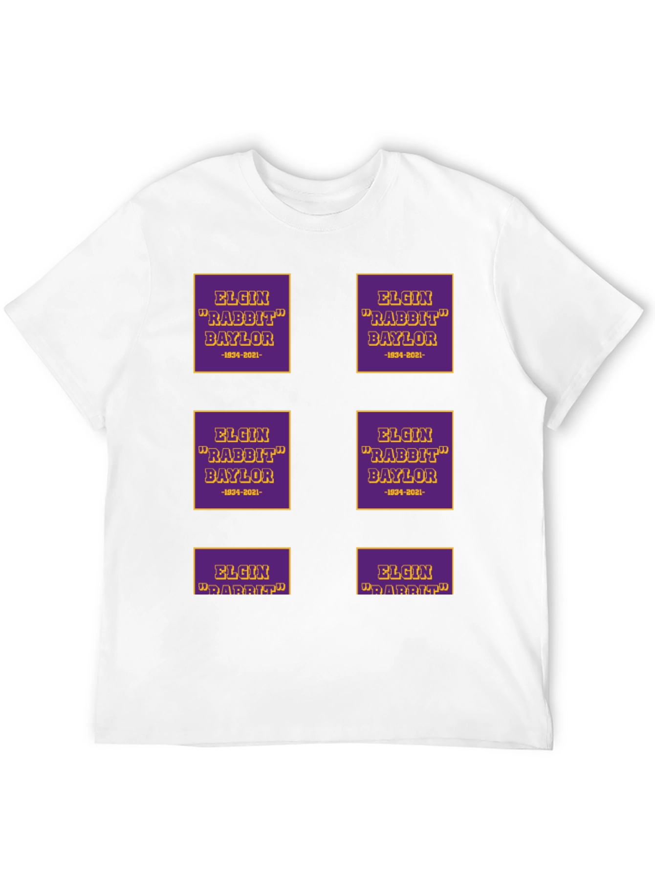 Elgin Baylor Tribute T-Shirt