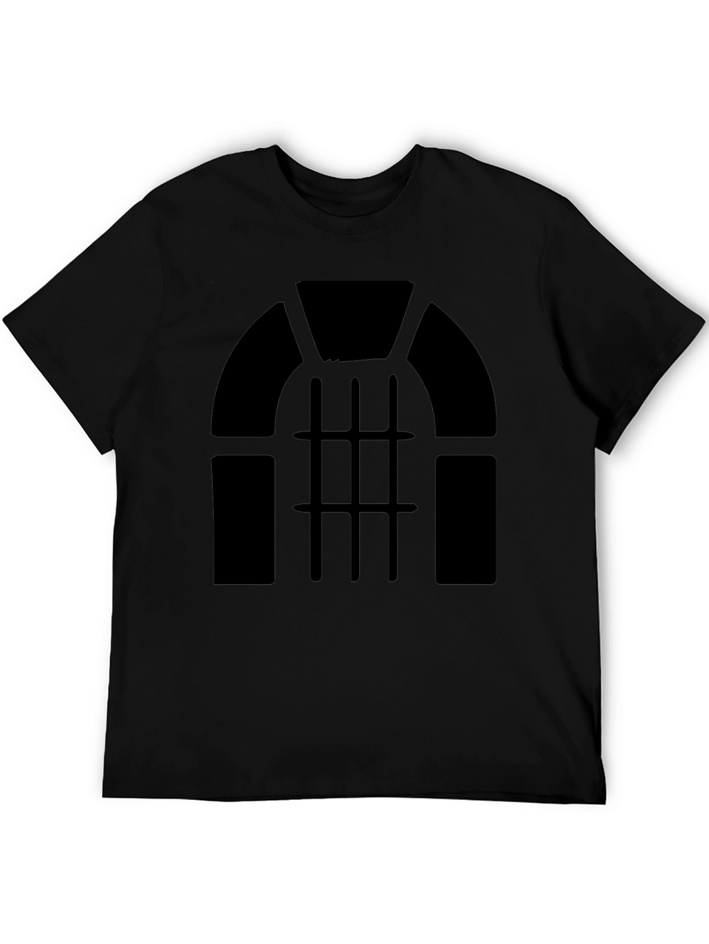 Jukebox Graphic Print Black T-Shirt for Men