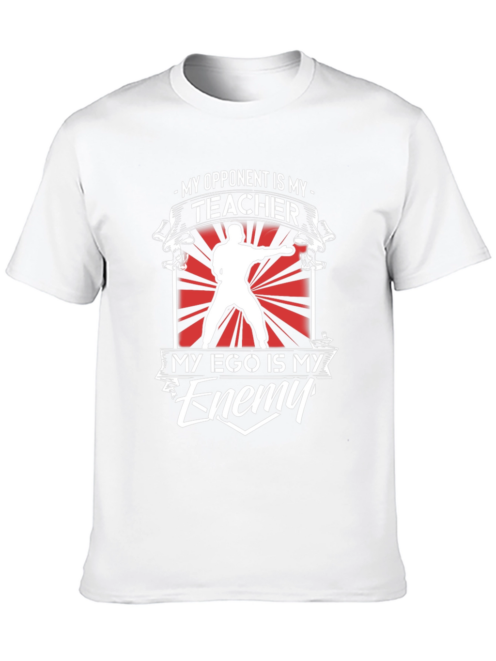 Martial Arts T-Shirt: Opponent Teacher Ego Enemy