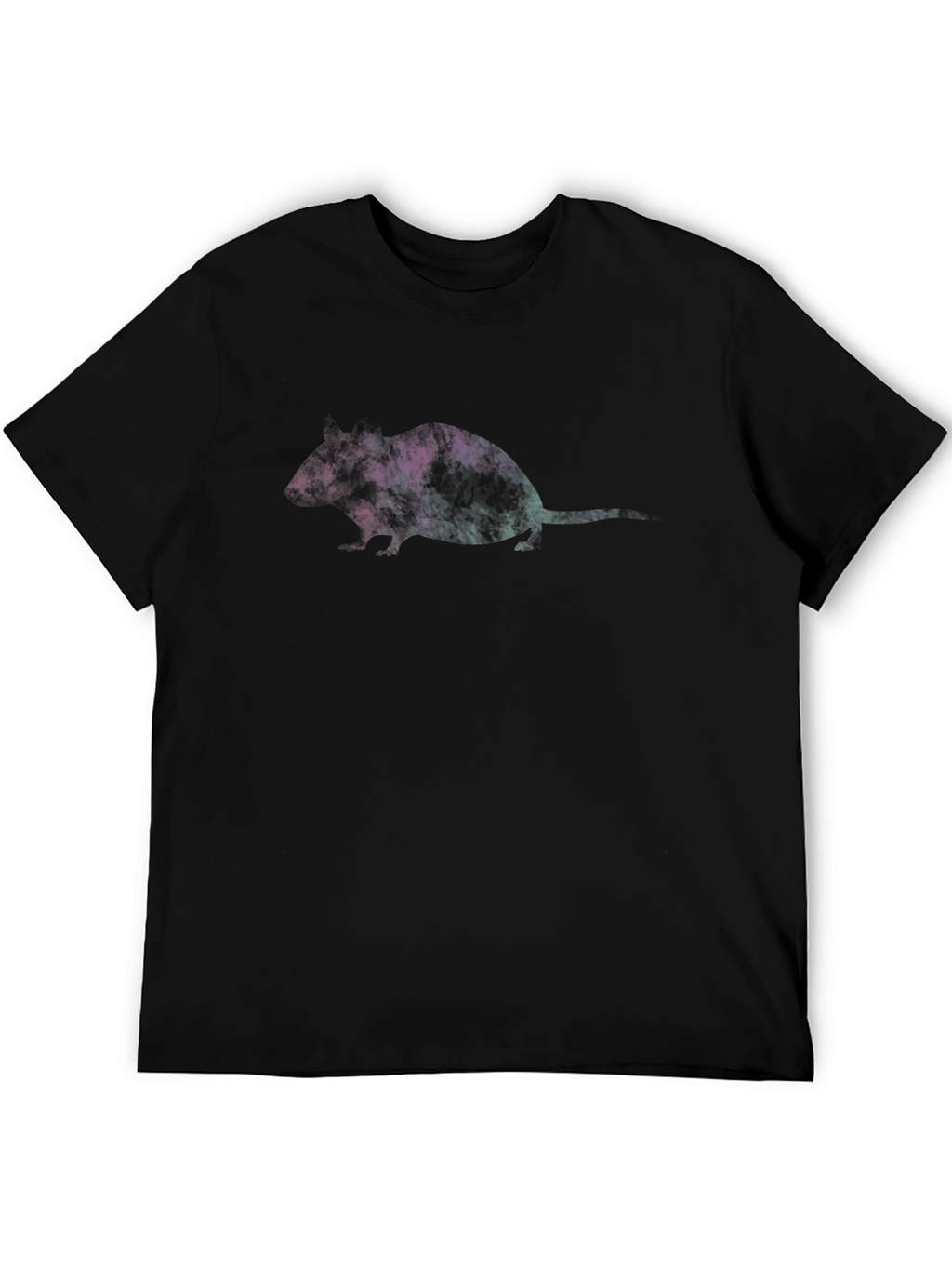 Cosmic Rat Graphic T-Shirt - Black