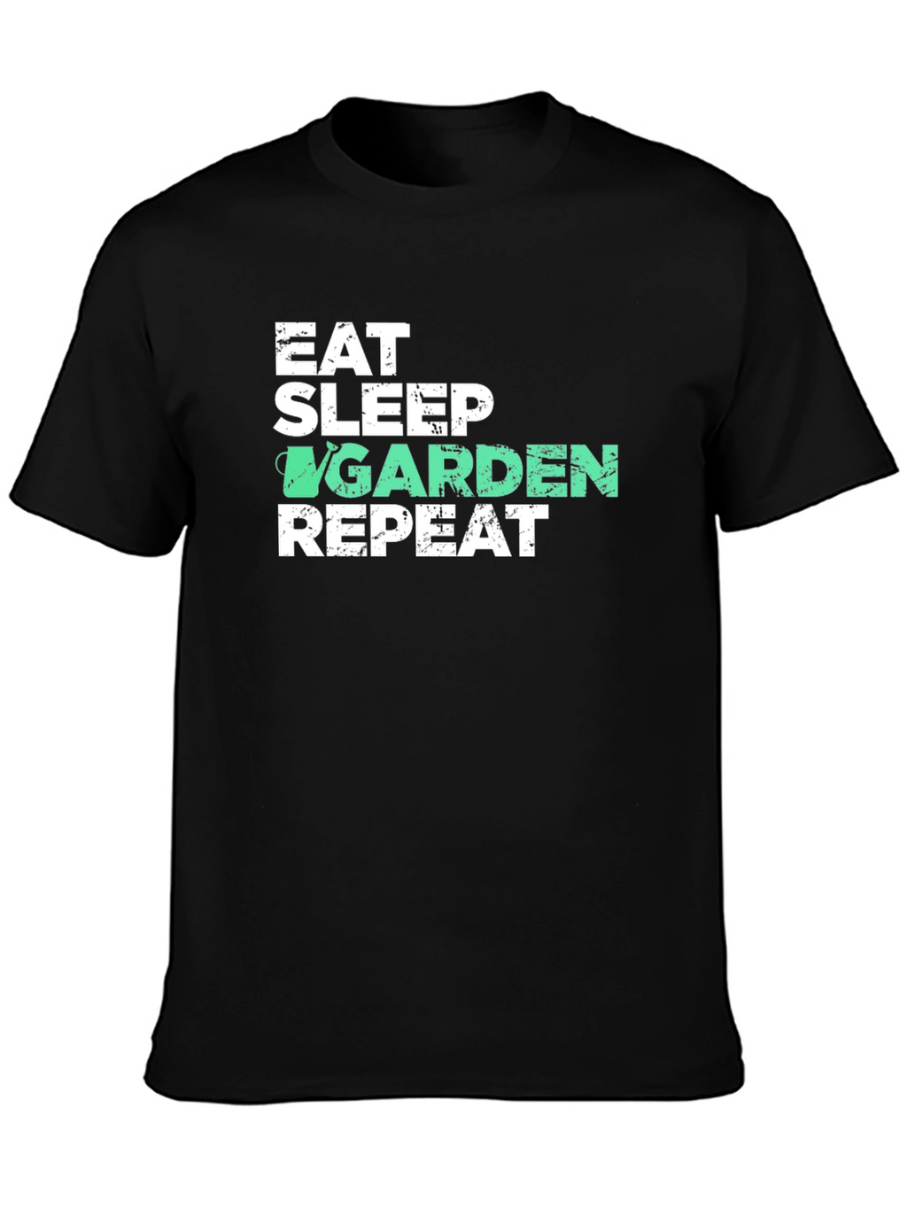 Eat Sleep Garden Repeat Graphic T-Shirt