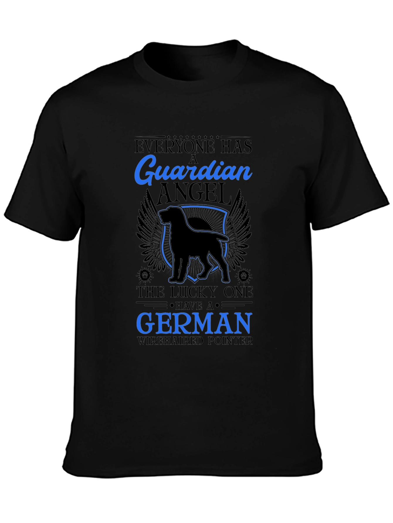 German Wirehaired Pointer Angel T-Shirt – Dog Lover Tee