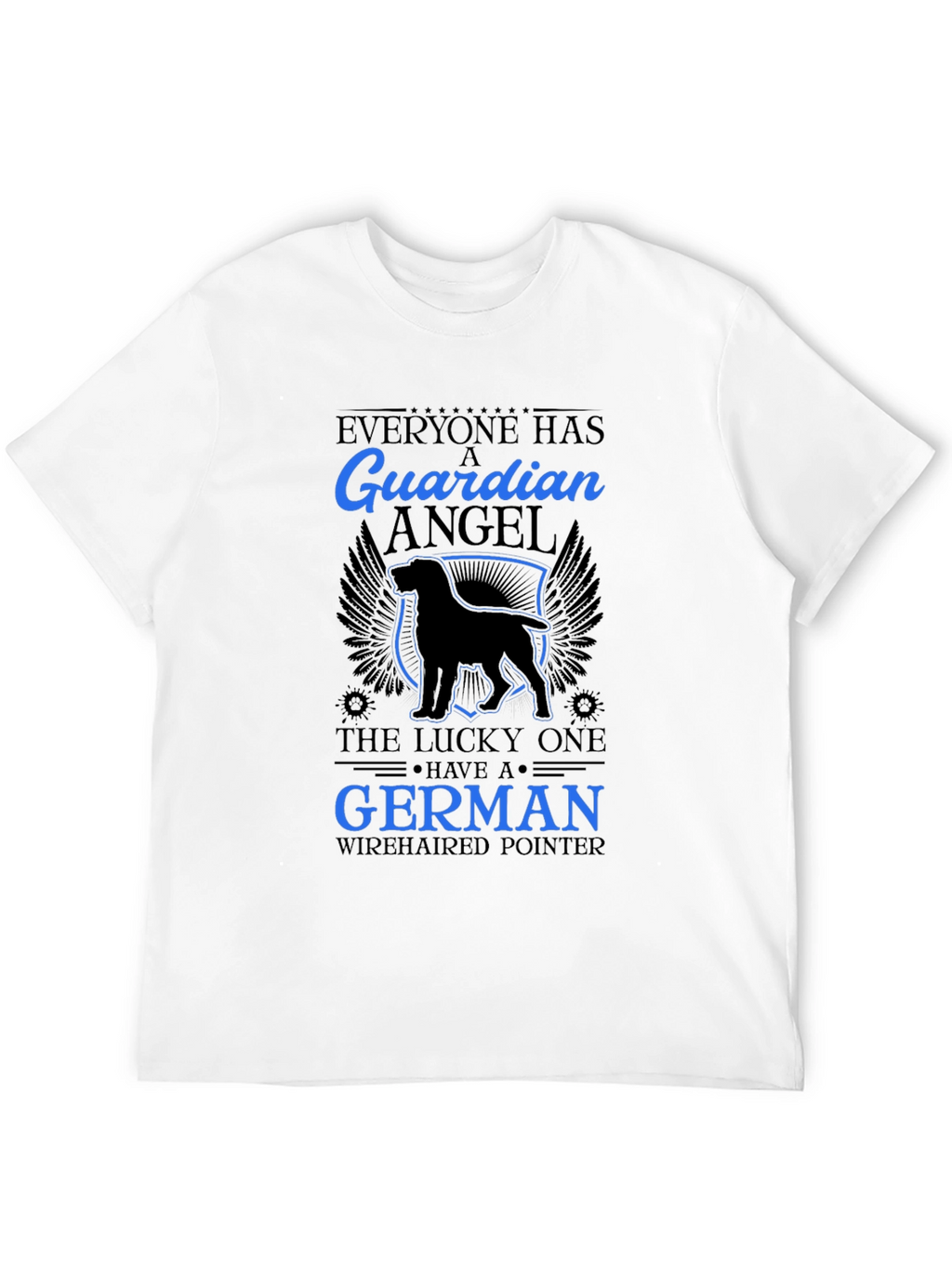 German Wirehaired Pointer Angel T-Shirt – Dog Lover Tee