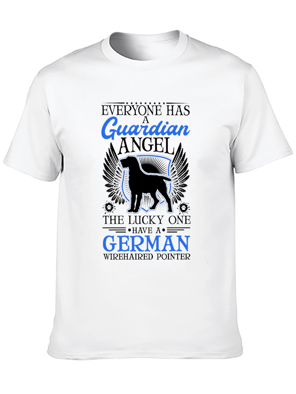 German Wirehaired Pointer Angel T-Shirt – Dog Lover Tee