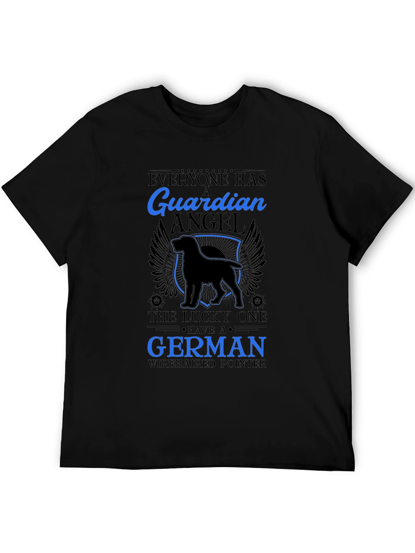 German Wirehaired Pointer Angel T-Shirt – Dog Lover Tee