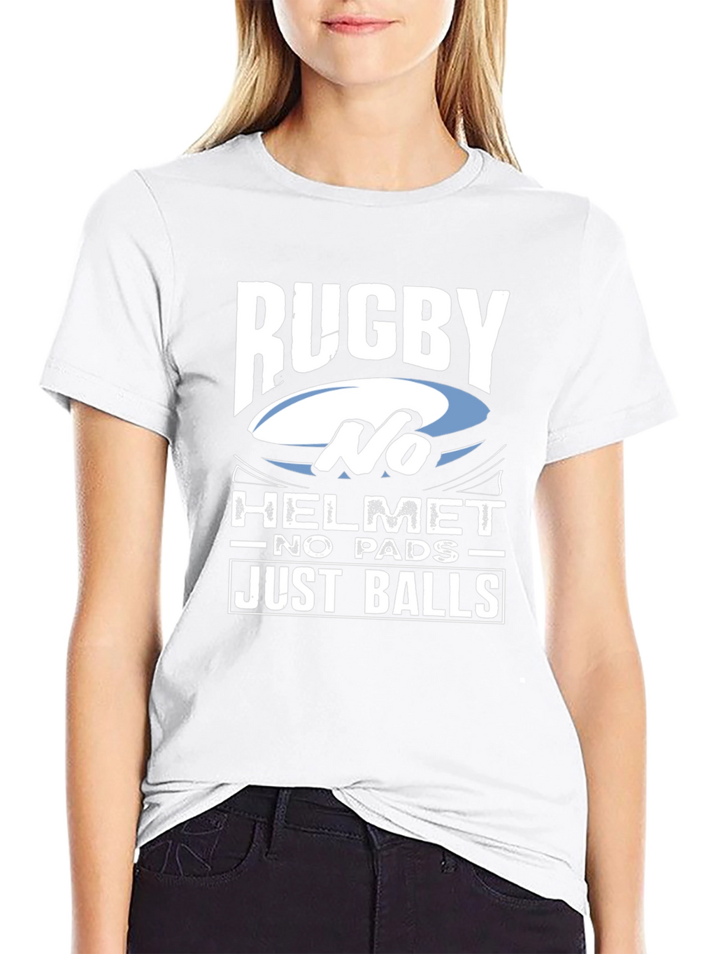Rugby No Helmet T-Shirt