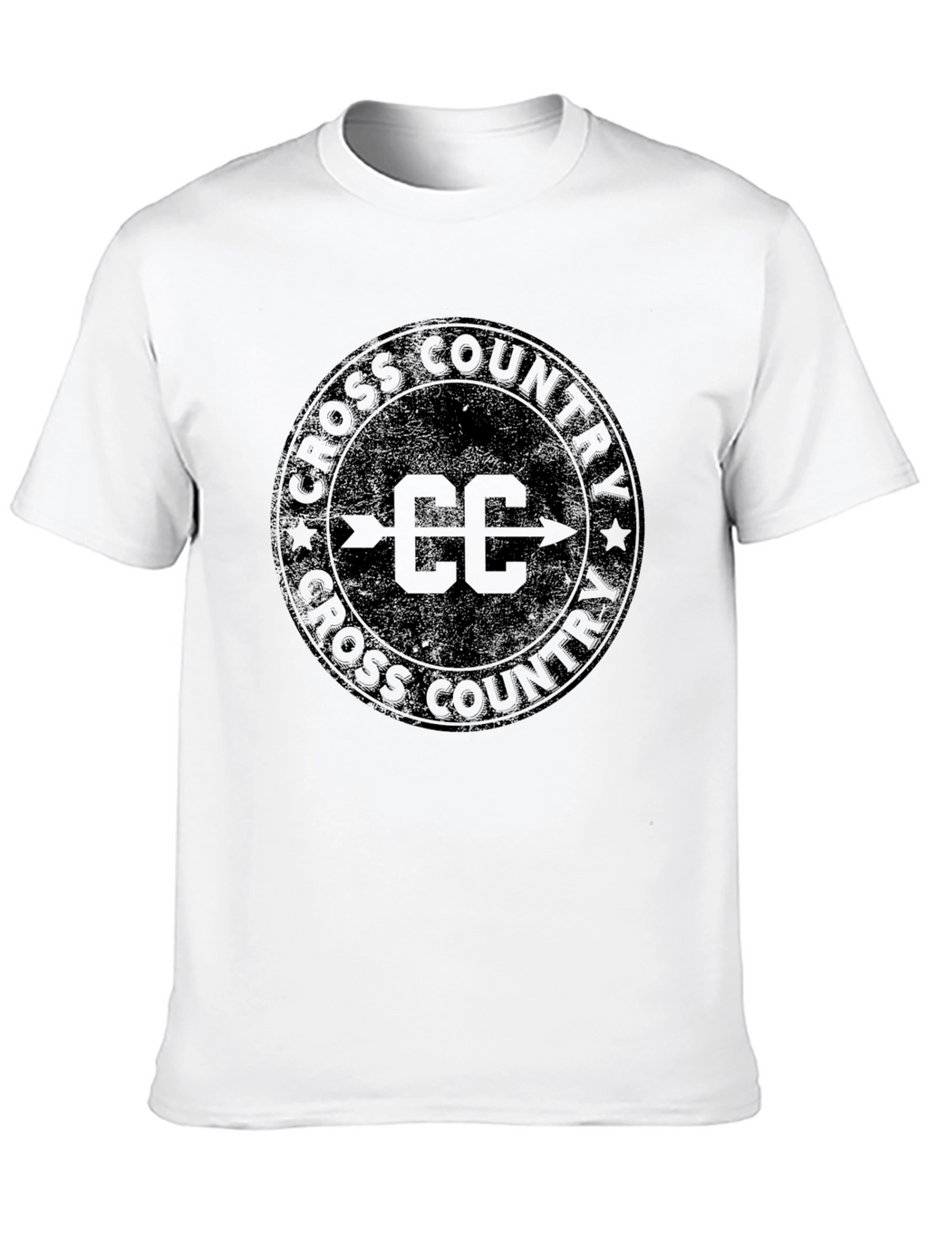 Cross Country CC Graphic T-Shirt - Black