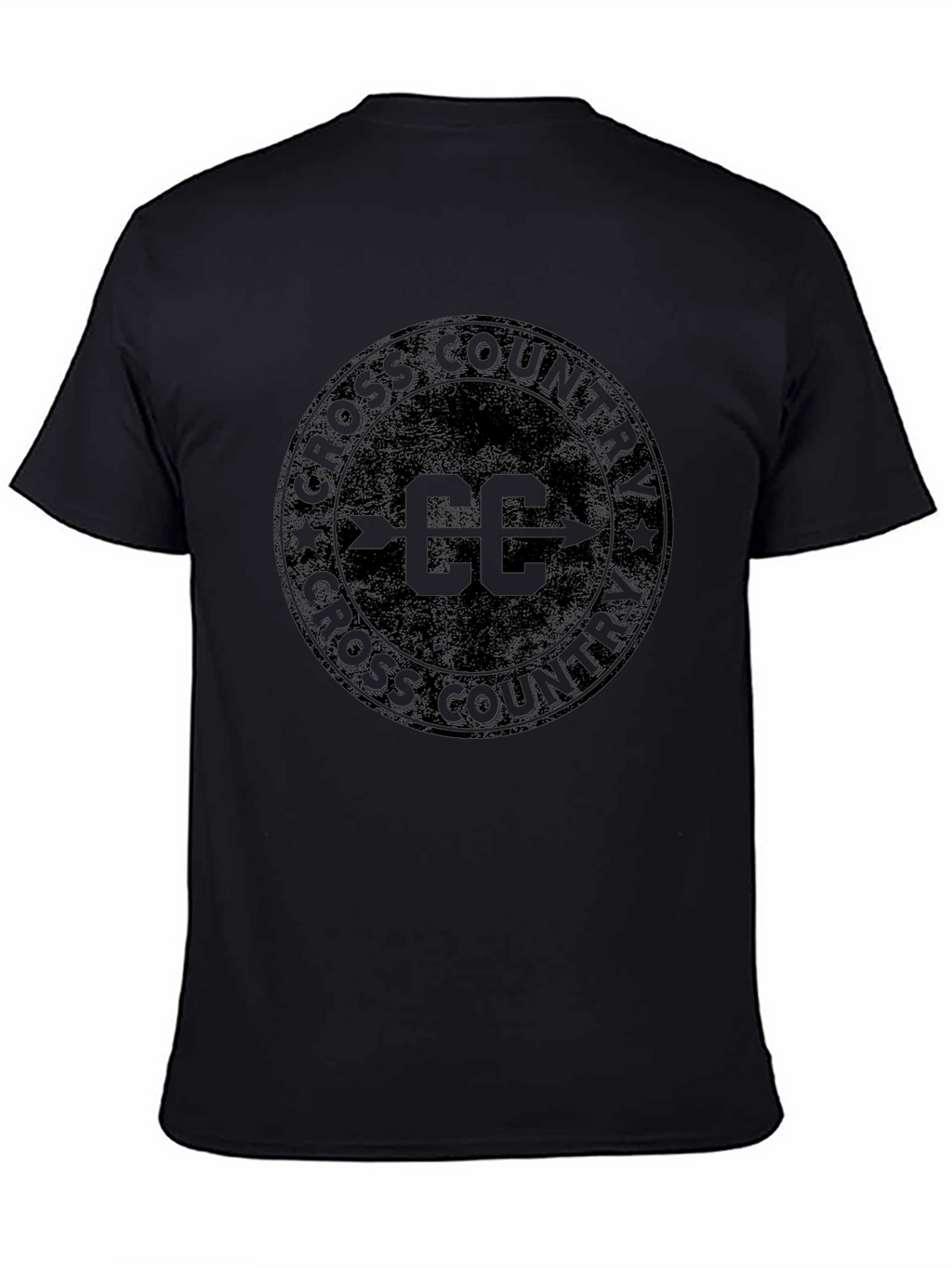Cross Country CC Graphic T-Shirt - Black