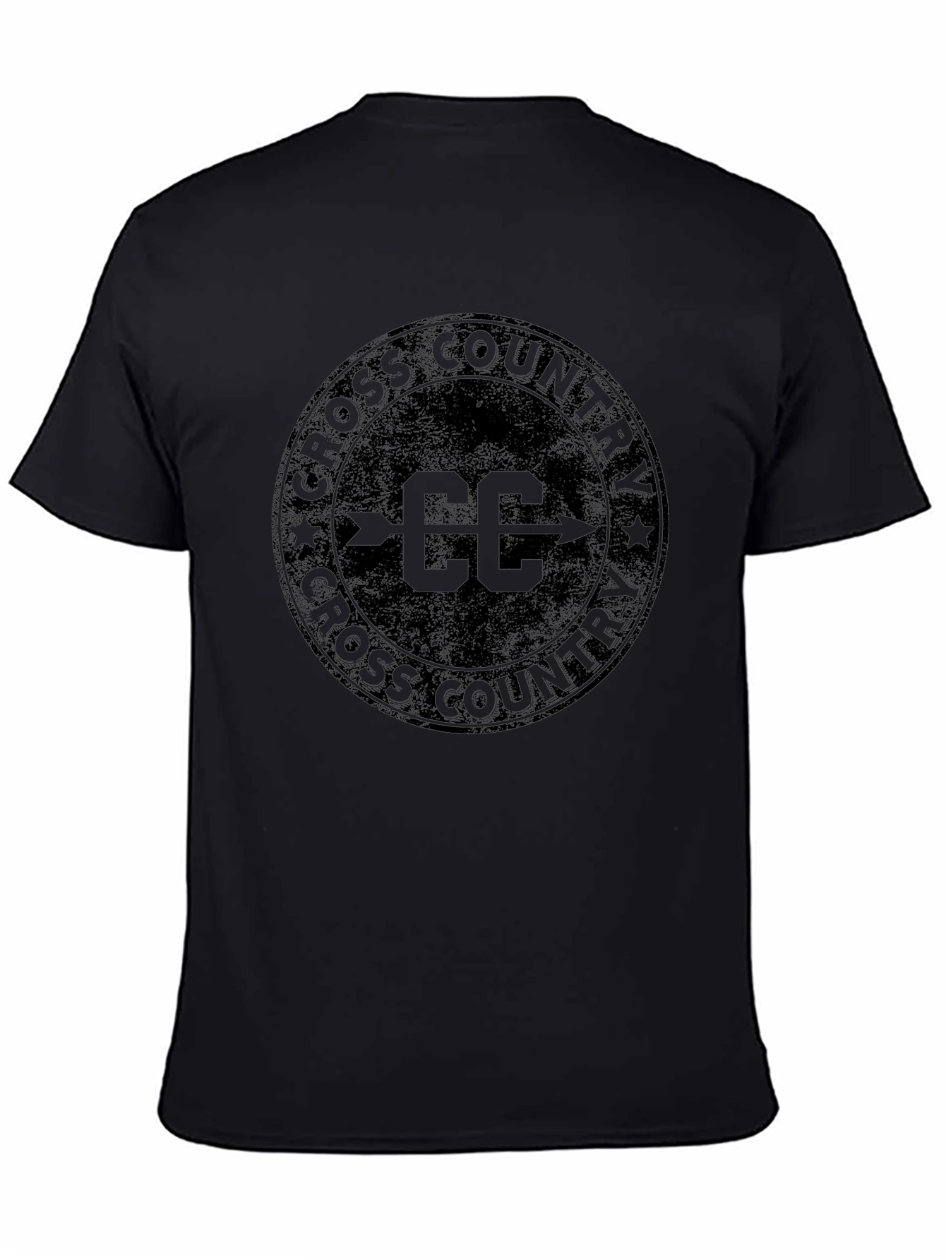 Cross Country CC Graphic T-Shirt - Black