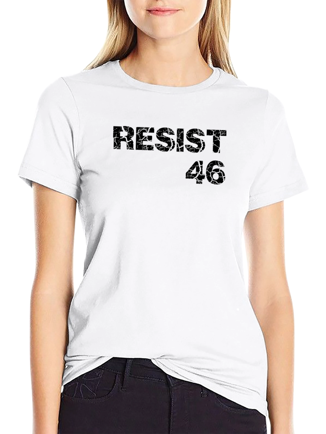 Resist 46 Graphic T-Shirt - Black