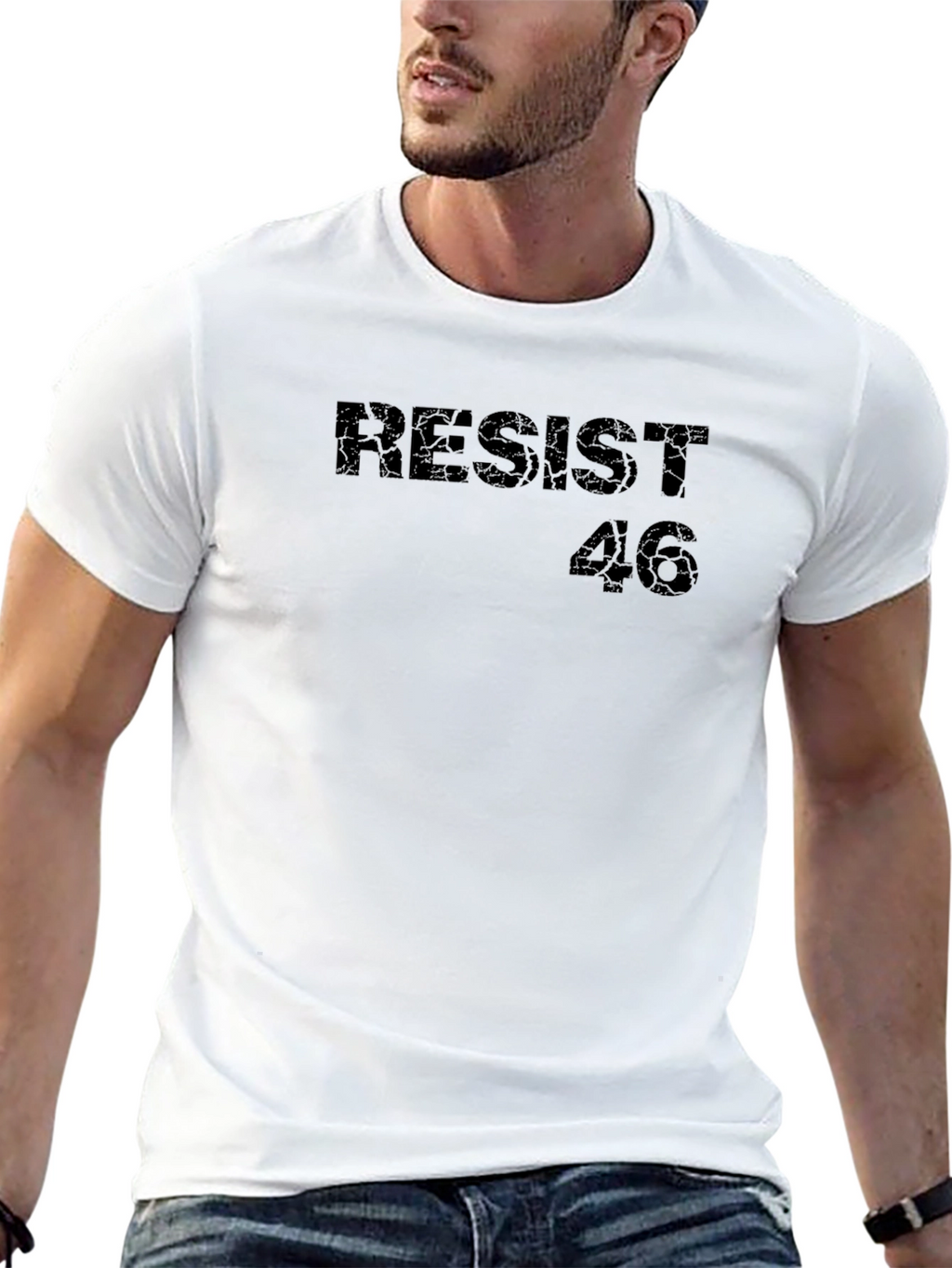 Resist 46 Graphic T-Shirt - Black
