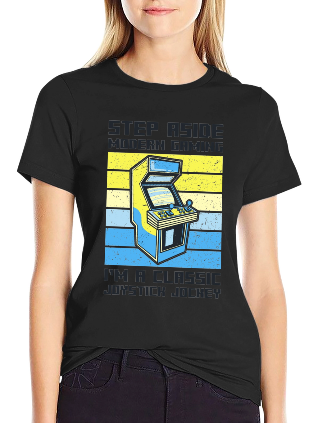 Classic Gamer T-Shirt: Joystick Jockey