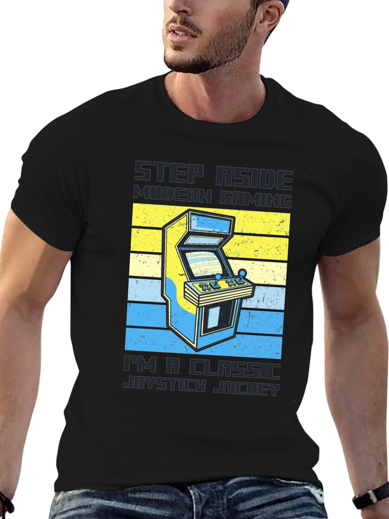 Classic Gamer T-Shirt: Joystick Jockey