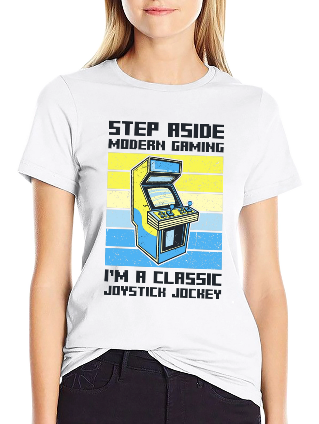 Classic Gamer T-Shirt: Joystick Jockey