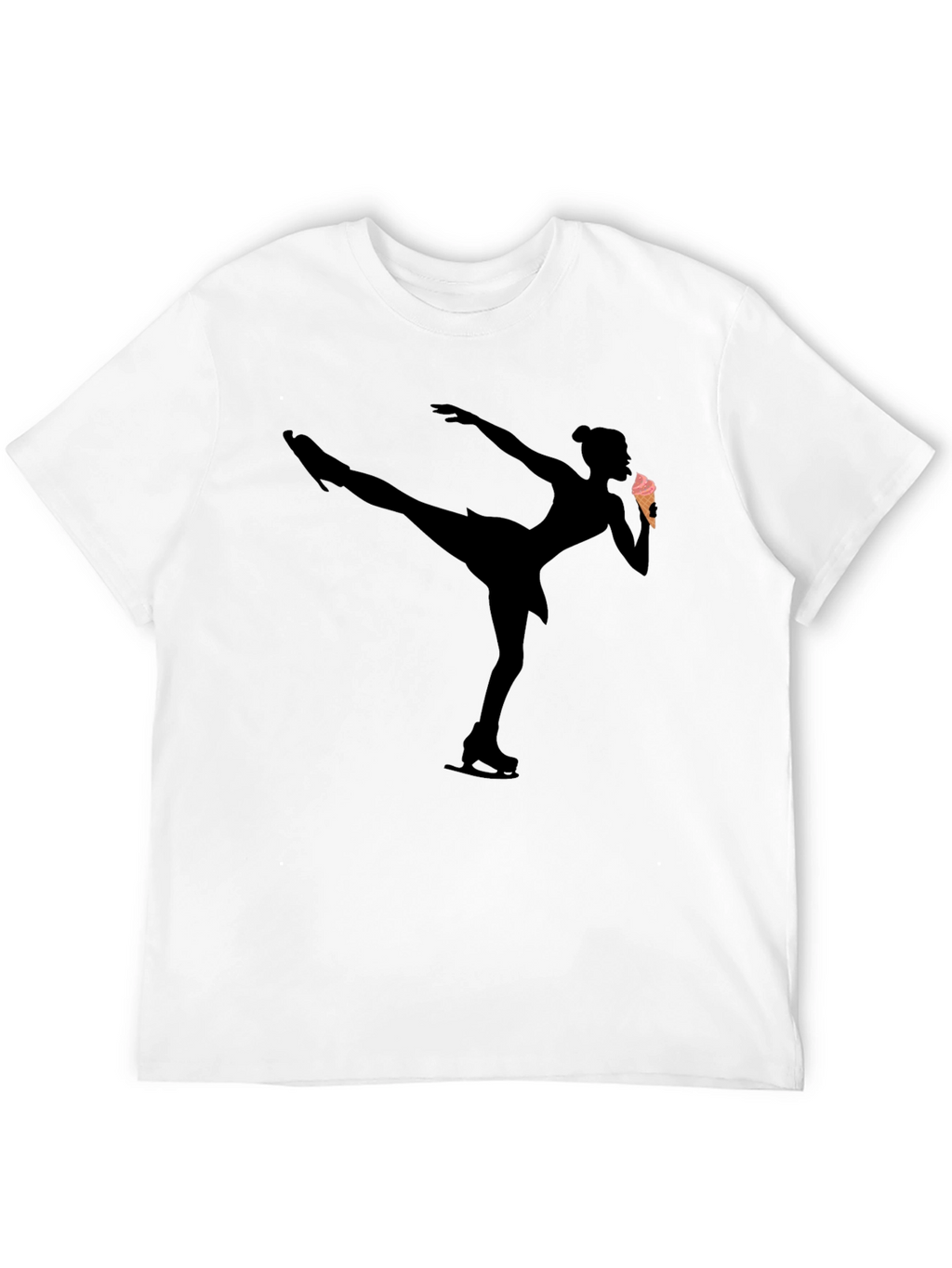 Ice Skating Ice Cream T-Shirt