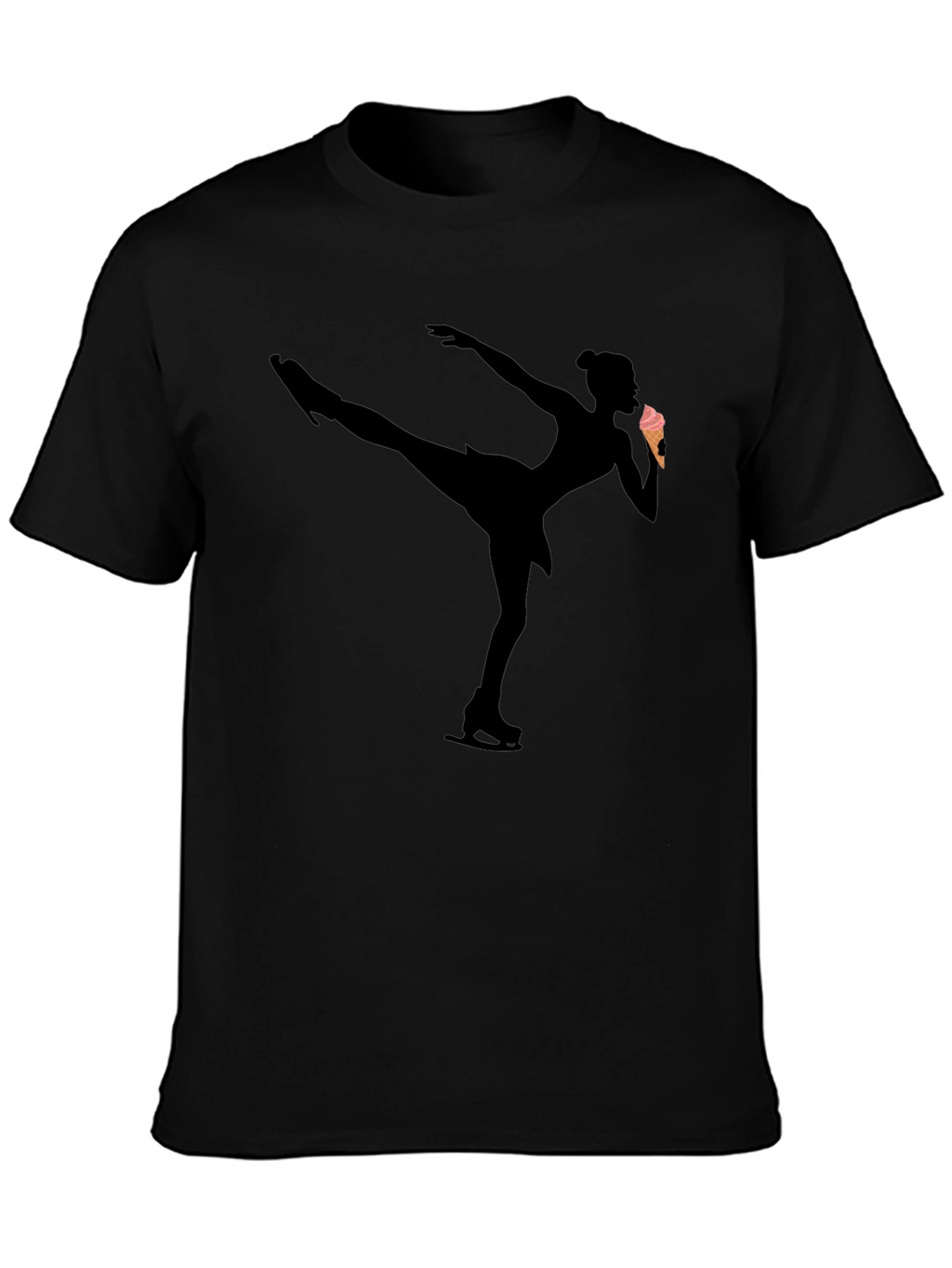 Ice Skating Ice Cream T-Shirt