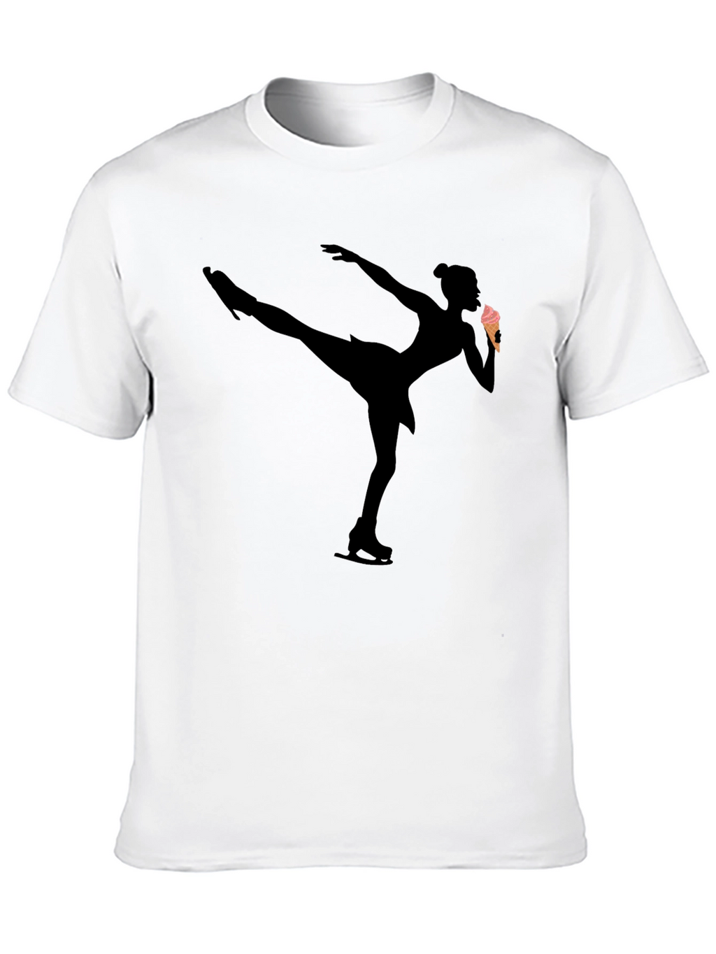 Ice Skating Ice Cream T-Shirt
