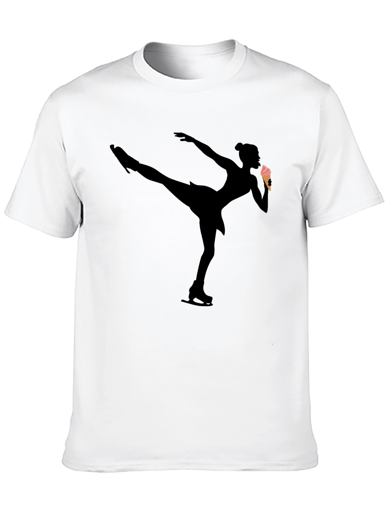 Ice Skating Ice Cream T-Shirt