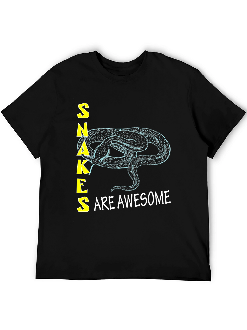 Snakes are Awesome Graphic T-Shirt