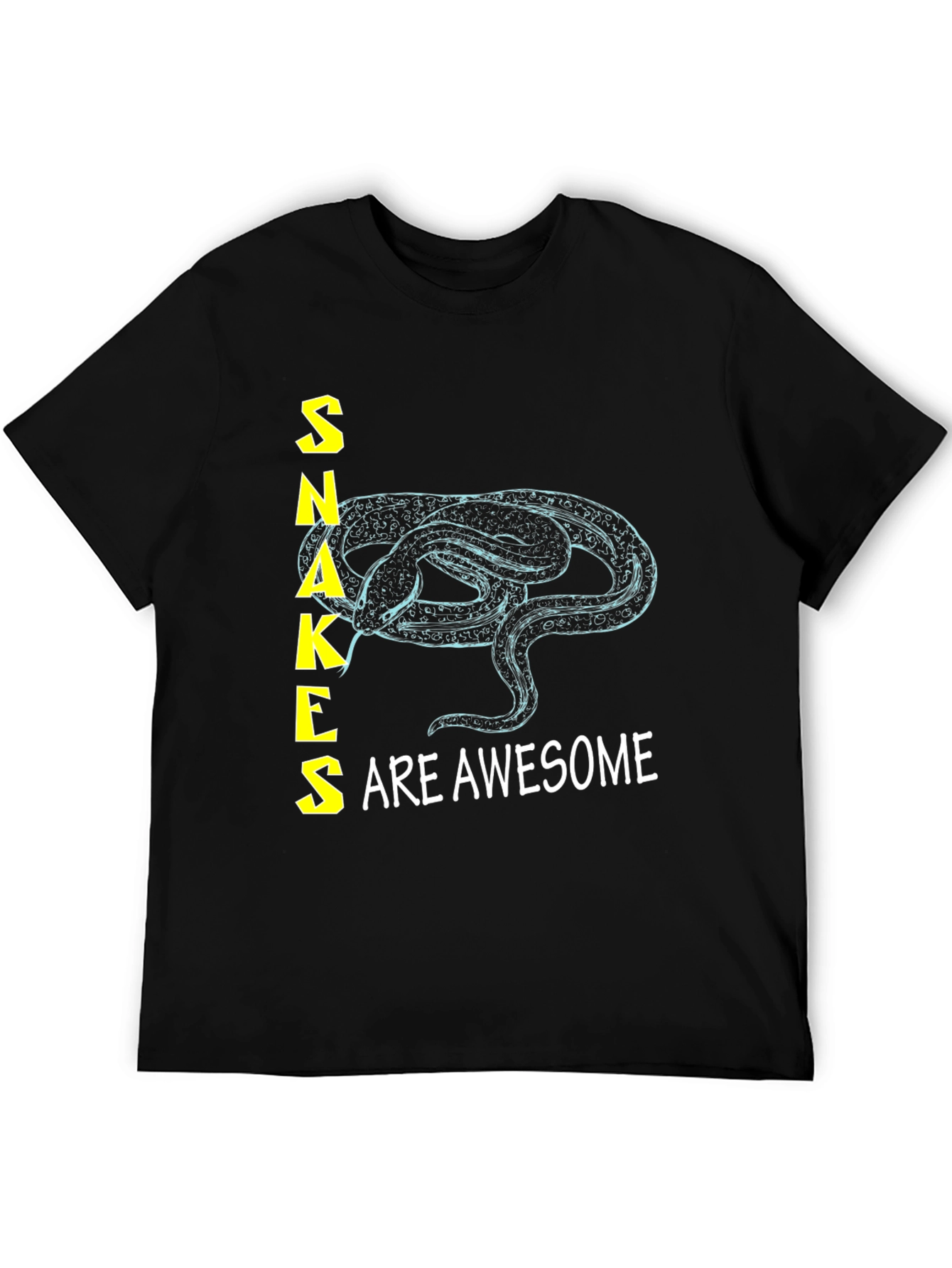 Snakes are Awesome Graphic T-Shirt