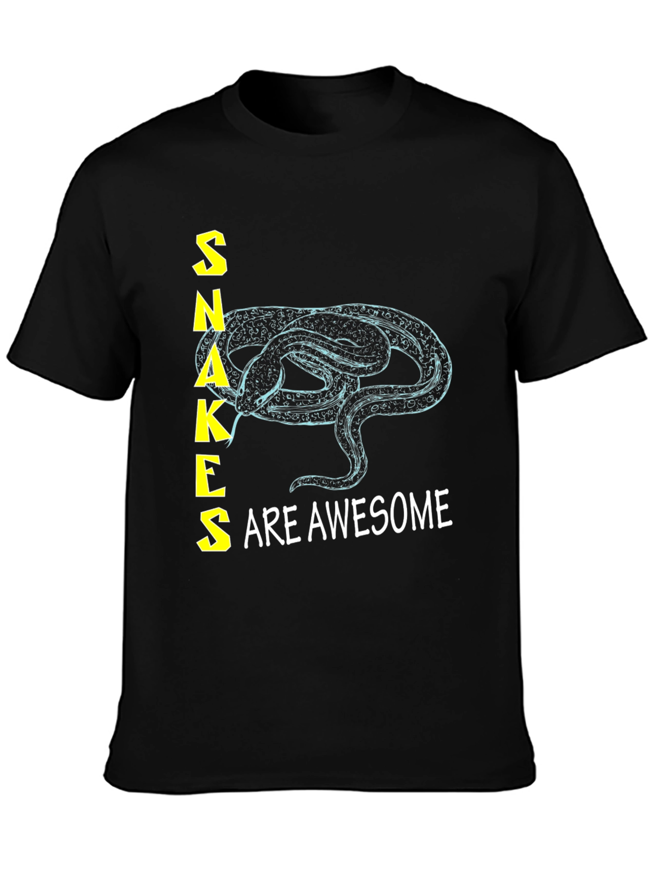 Snakes are Awesome Graphic T-Shirt