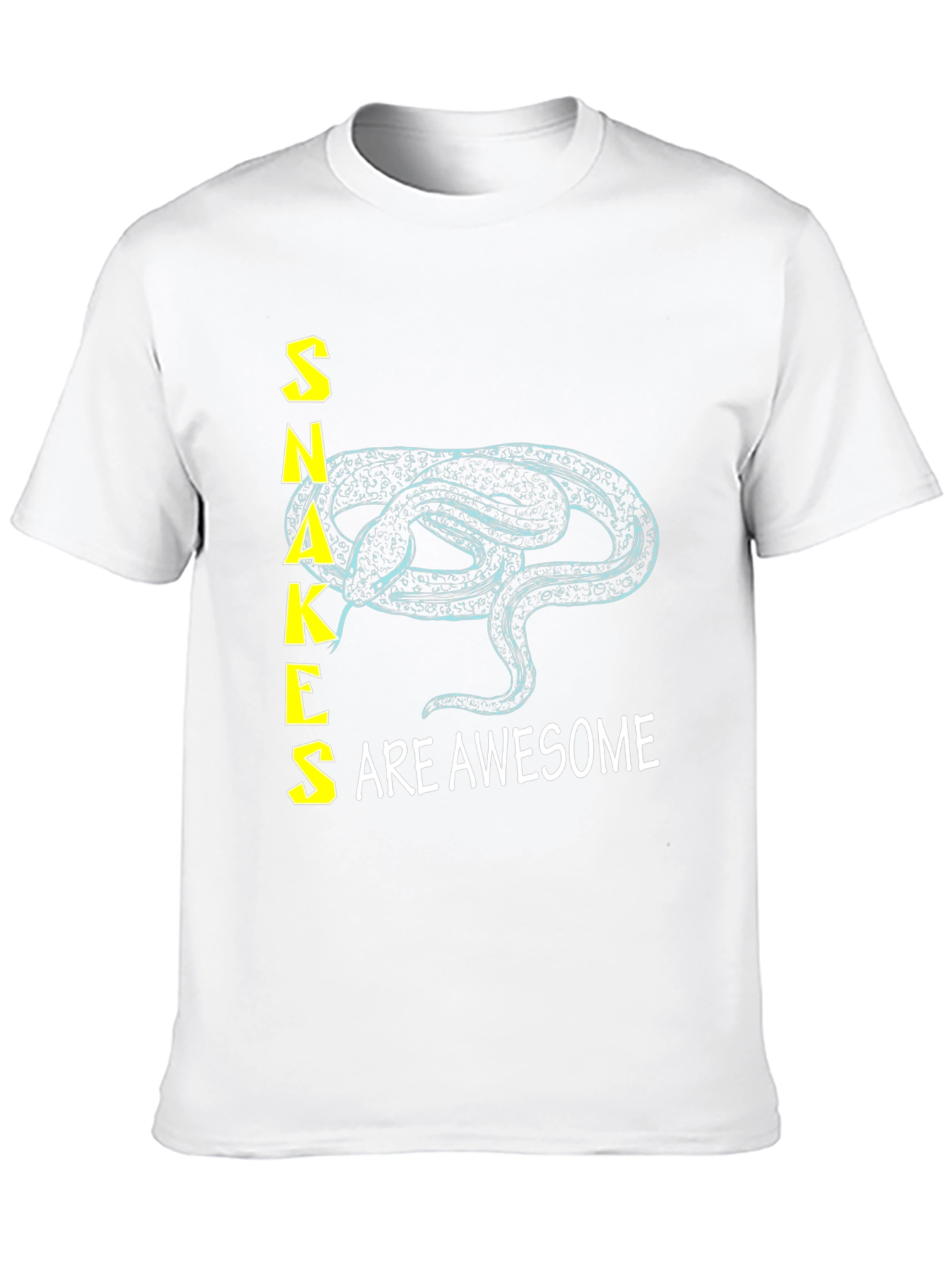 Snakes are Awesome Graphic T-Shirt