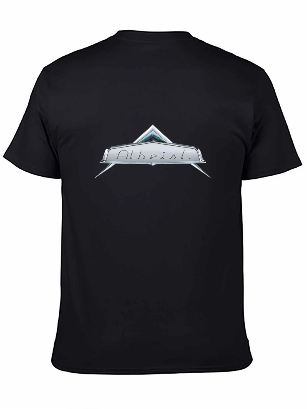 Atheist Logo Graphic Tee - Cool T-Shirt