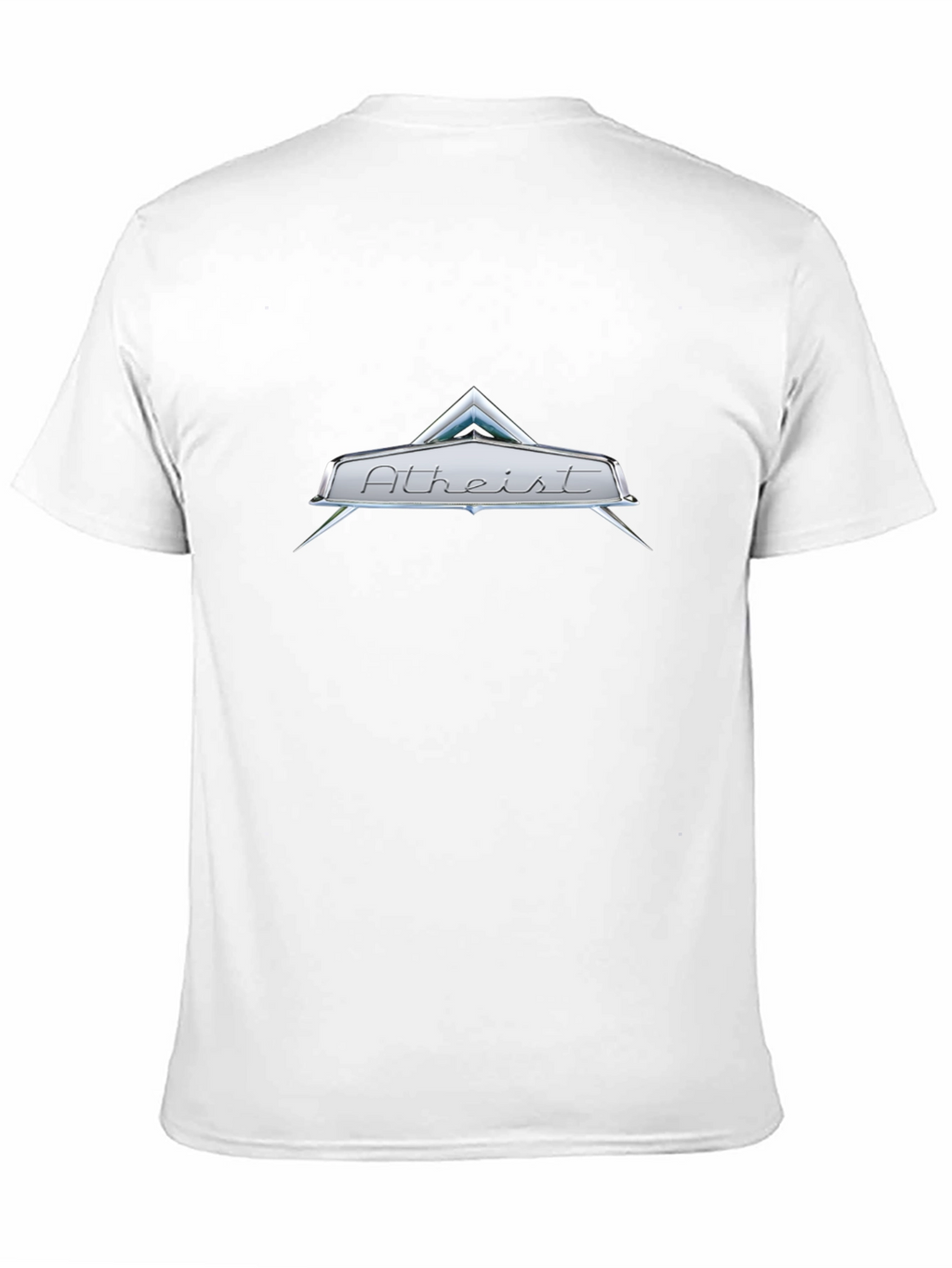 Atheist Logo Graphic Tee - Cool T-Shirt