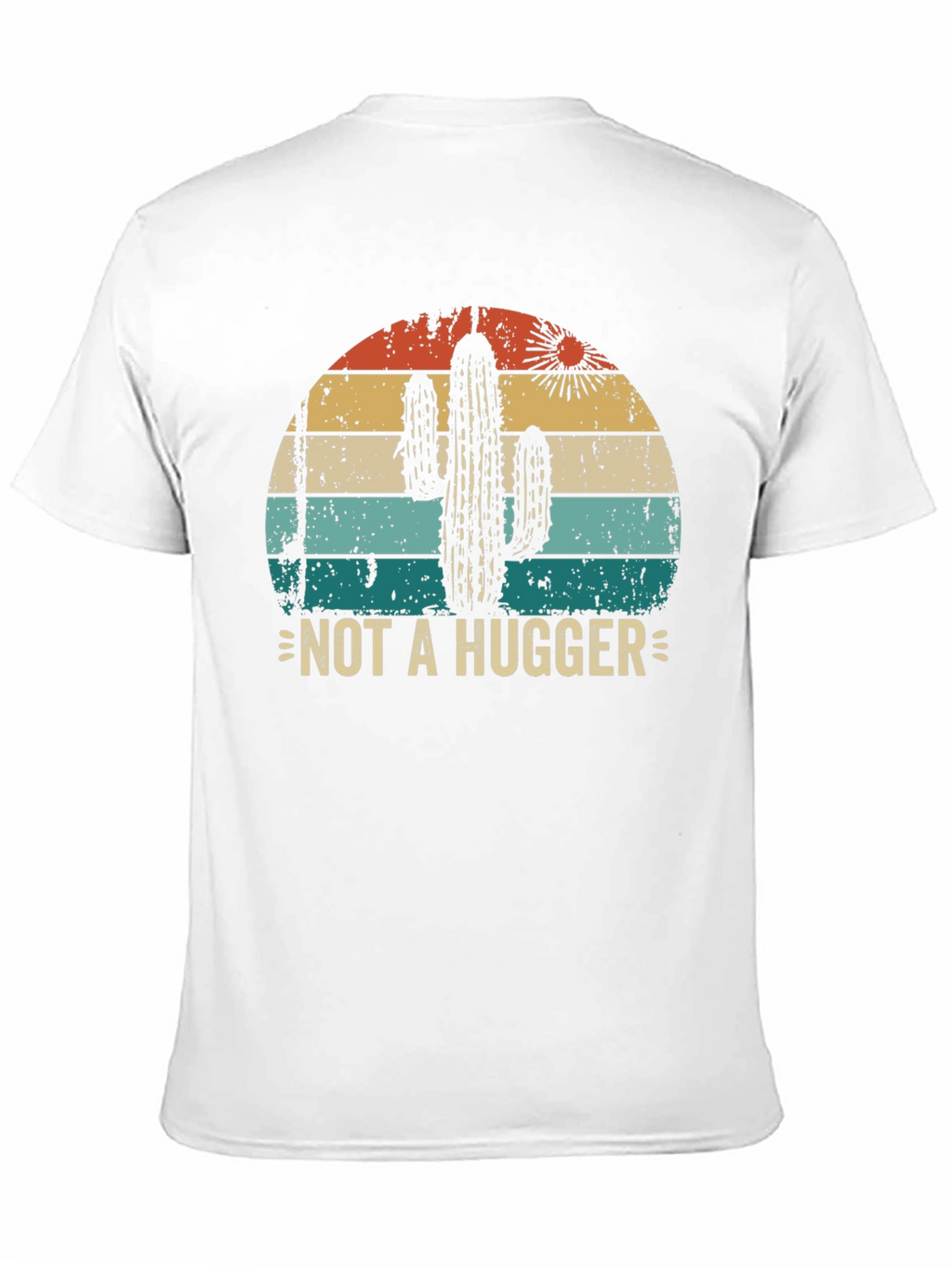 Not A Hugger Cactus Graphic Tee