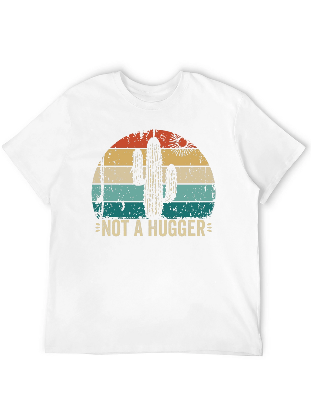 Not A Hugger Cactus Graphic Tee