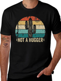 Not A Hugger Cactus Graphic Tee