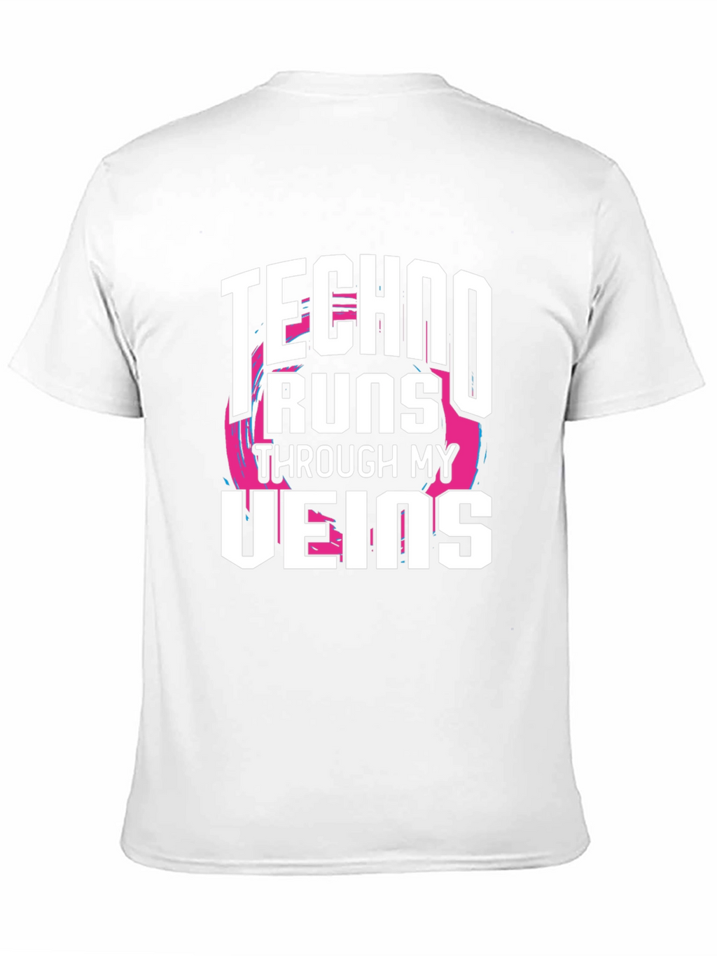 Techno Runs Through My Veins Graphic Tee
