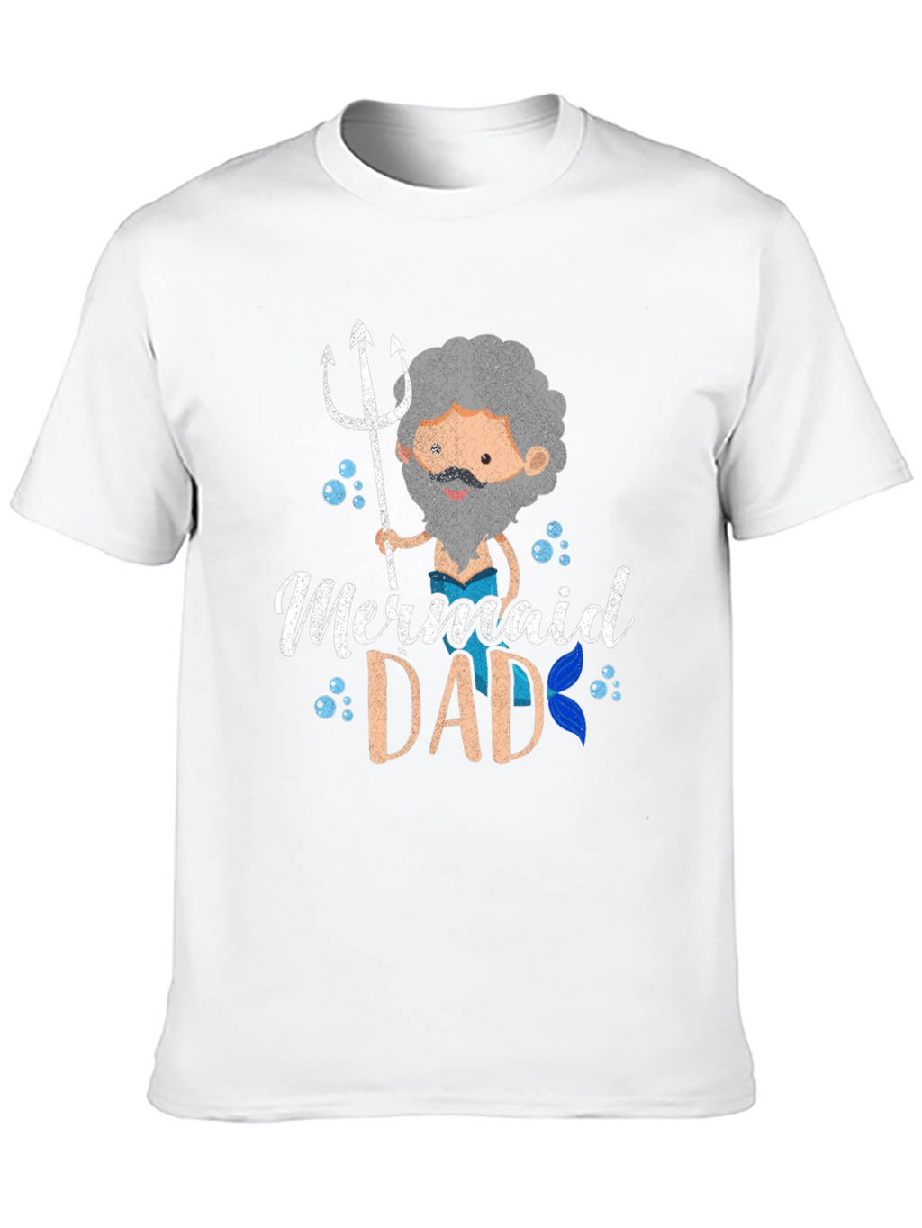 Mermaid Dad Graphic Tee - Fathers Day