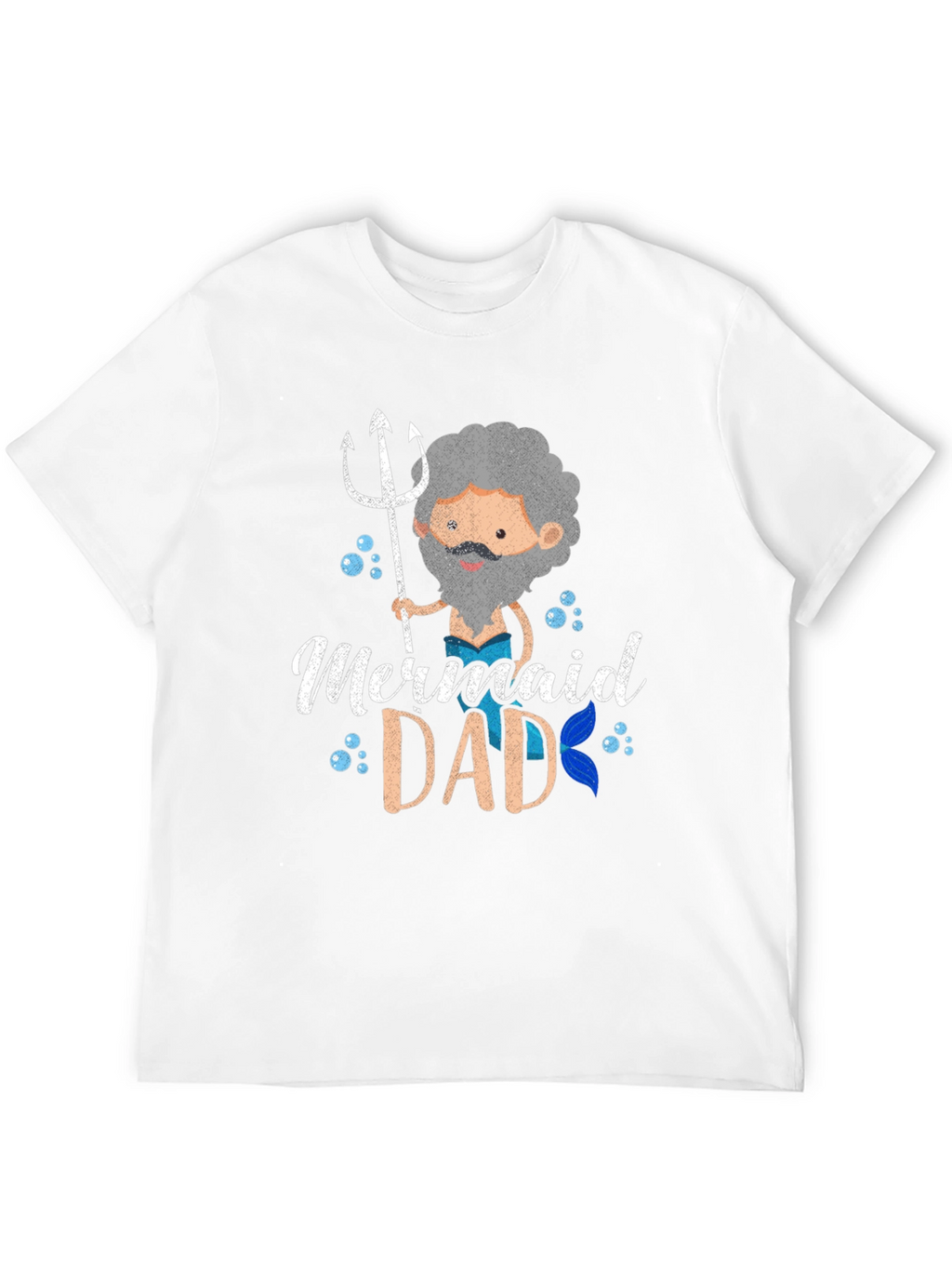 Mermaid Dad Graphic Tee - Fathers Day