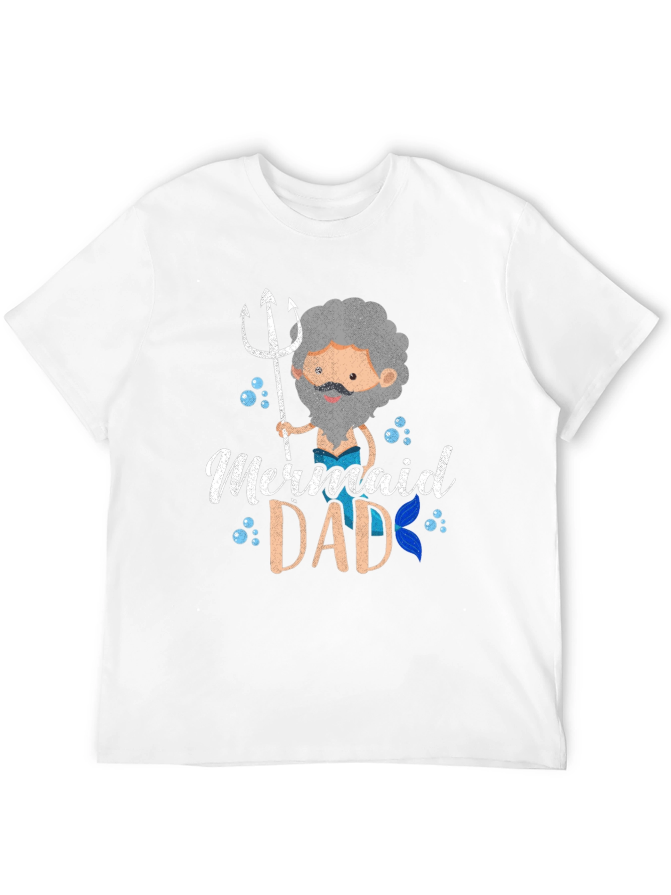 Mermaid Dad Graphic Tee - Fathers Day