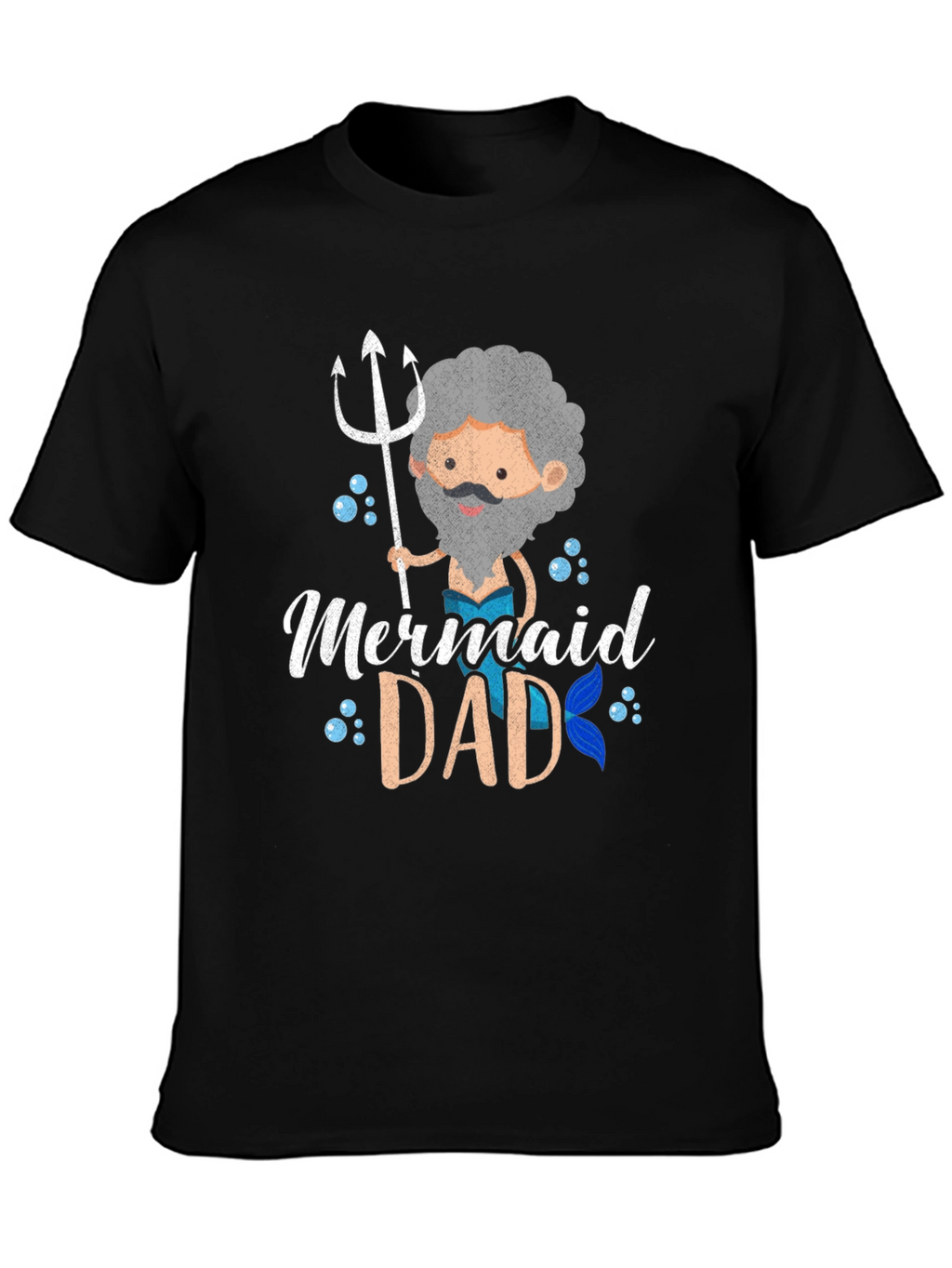 Mermaid Dad Graphic Tee - Fathers Day
