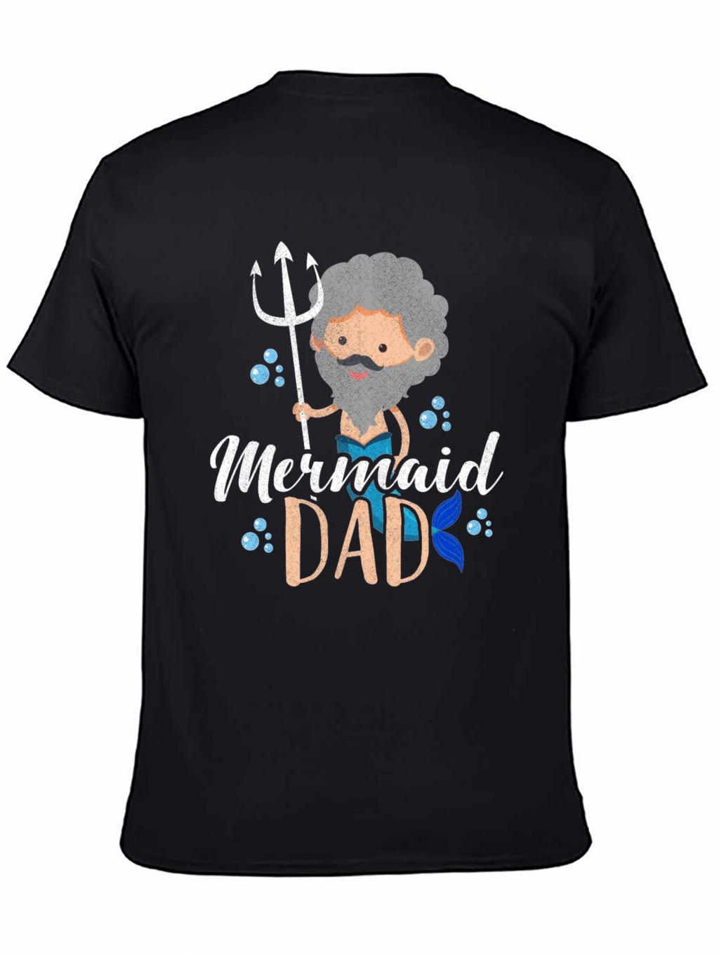 Mermaid Dad Graphic Tee - Fathers Day