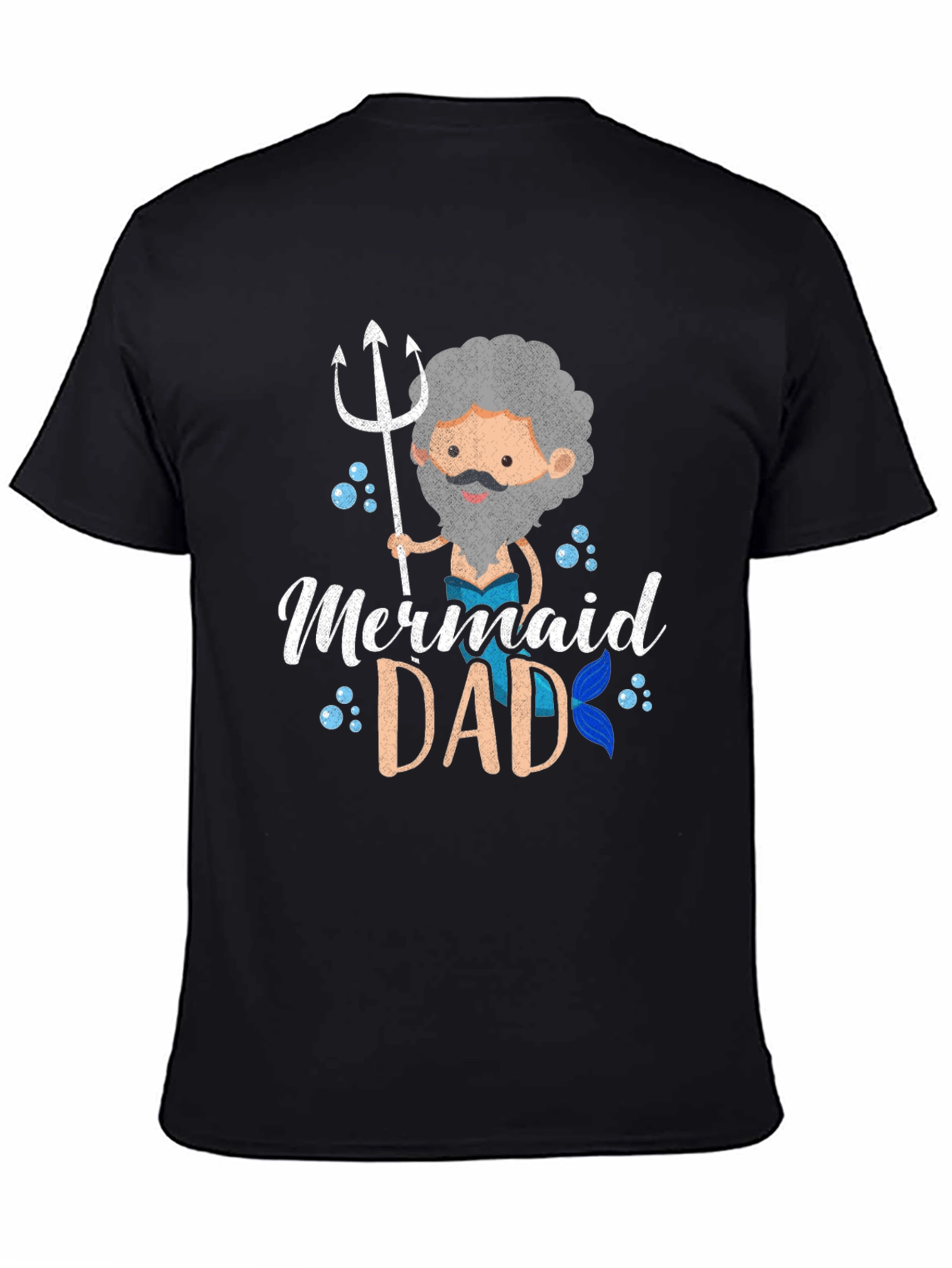 Mermaid Dad Graphic Tee - Fathers Day