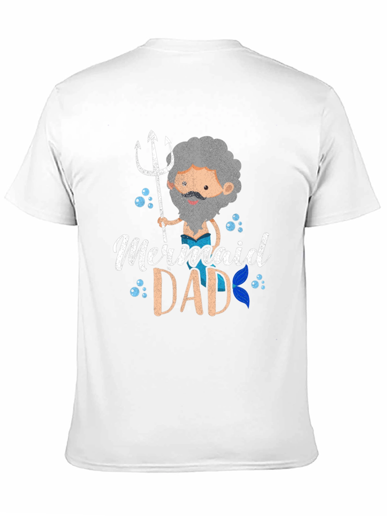 Mermaid Dad Graphic Tee - Fathers Day