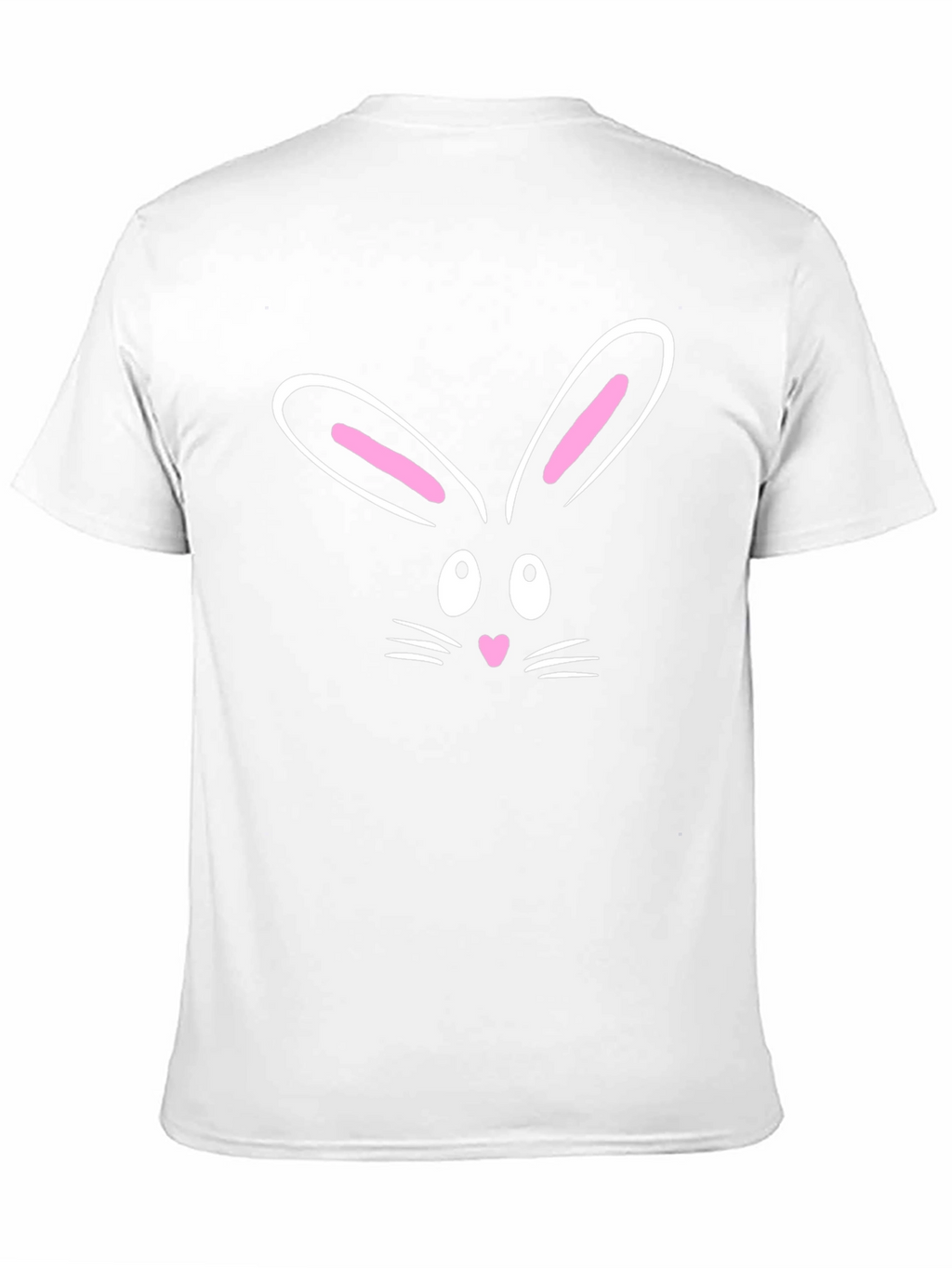 Cute Bunny Face Graphic T-Shirt
